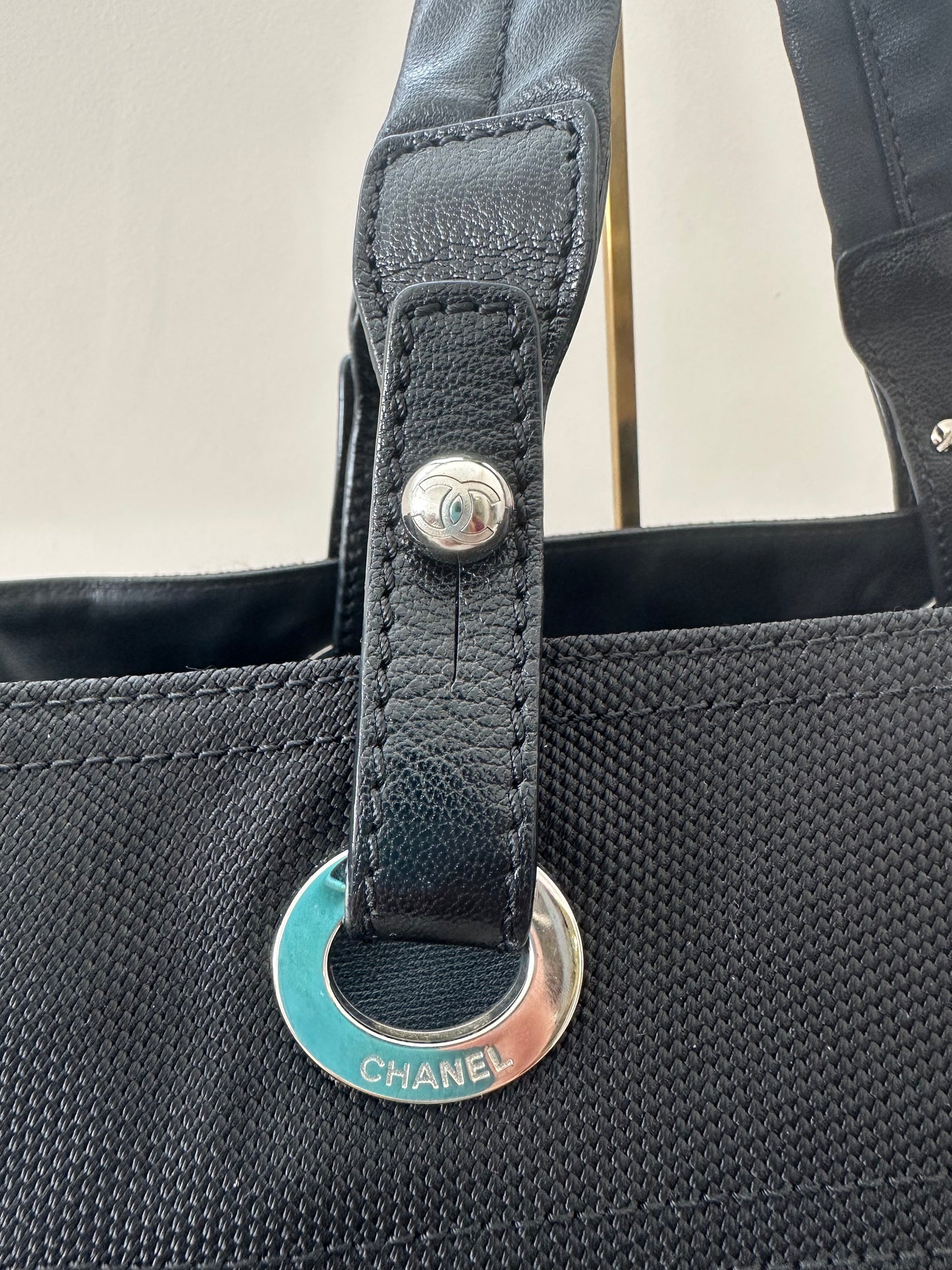 Chanel Black Canvas Paris-Biarri
