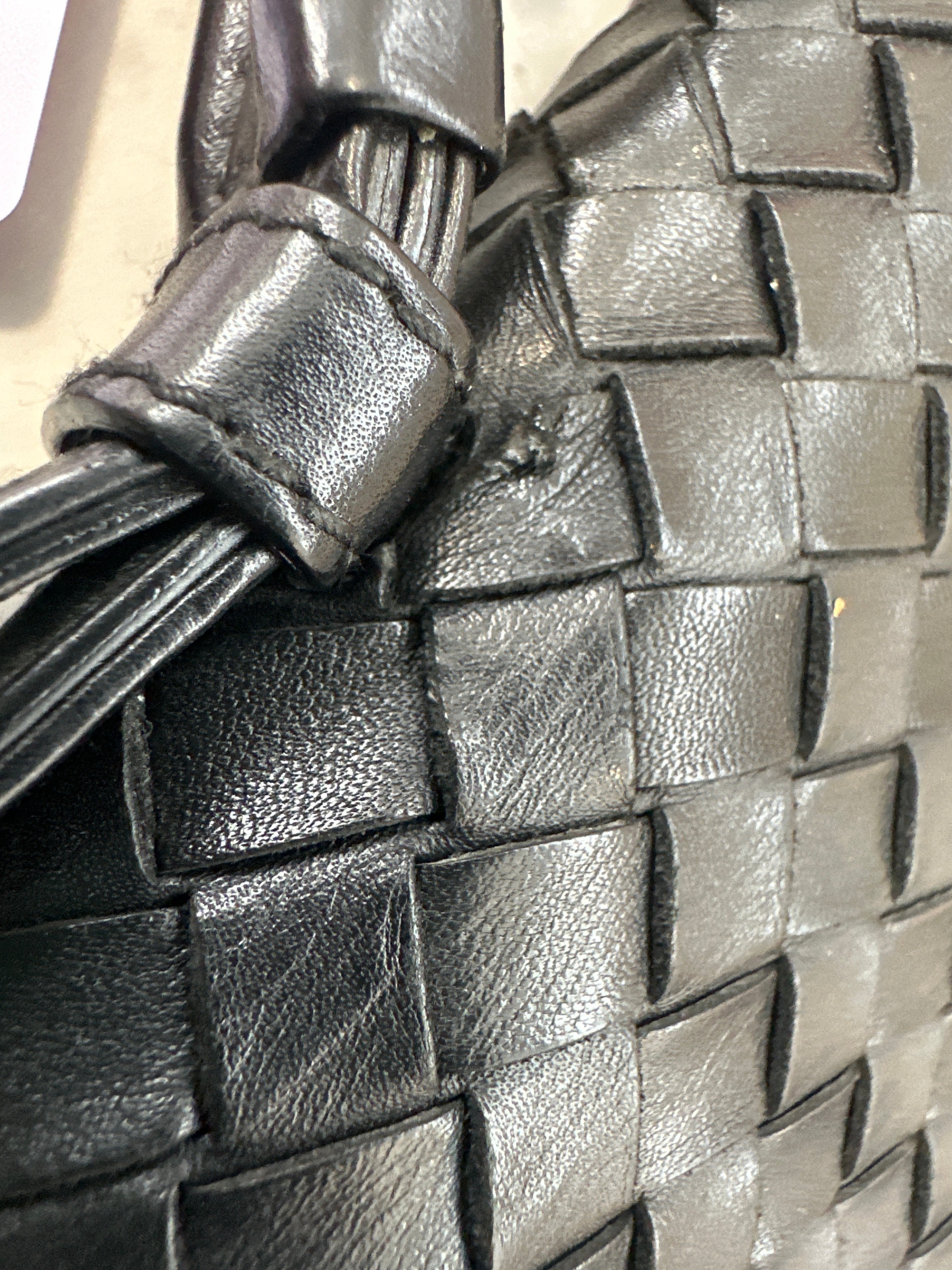 Bottega Veneta Black intrecciato