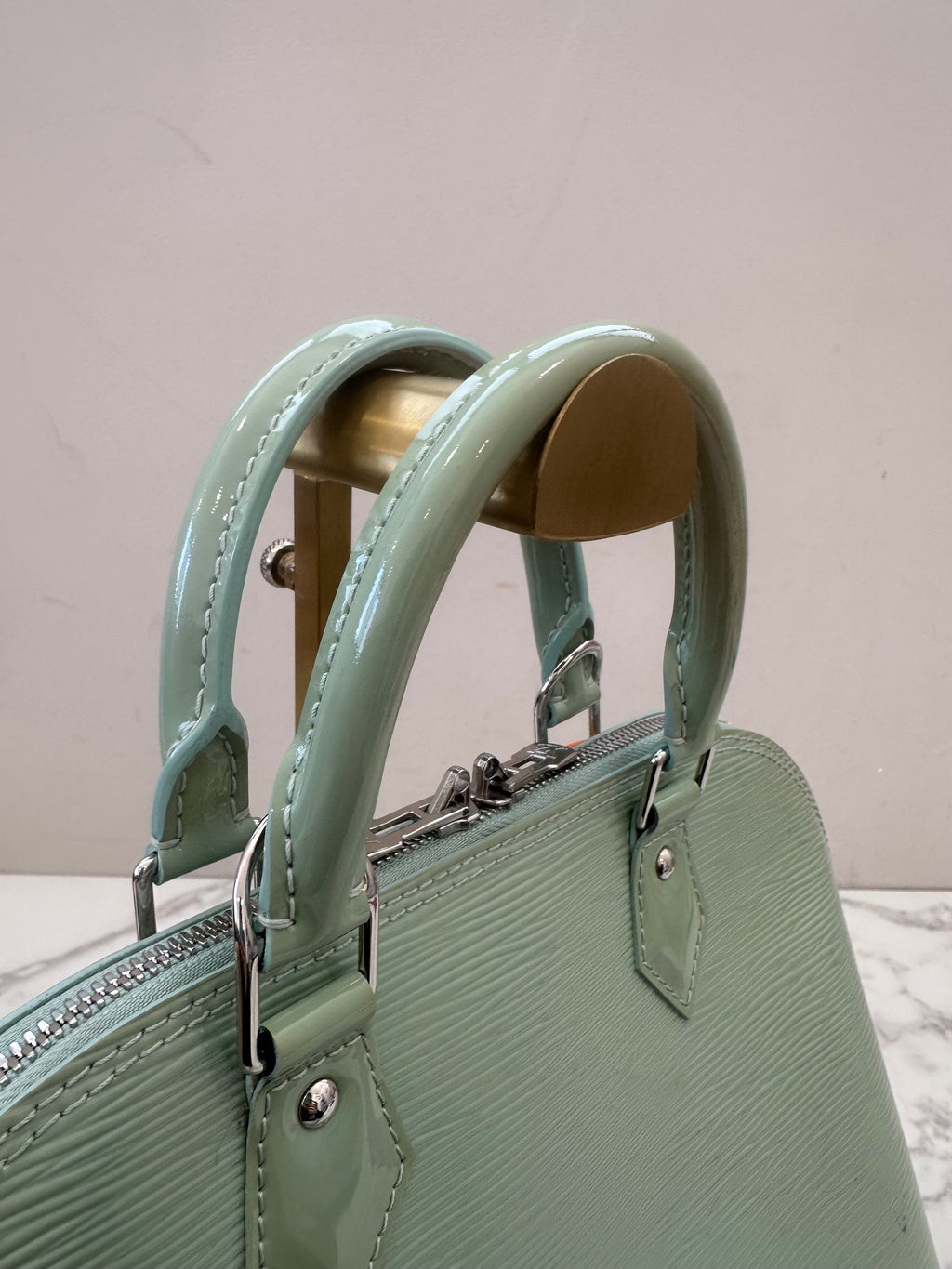 Louis Vuitton Alma PM Epi Green