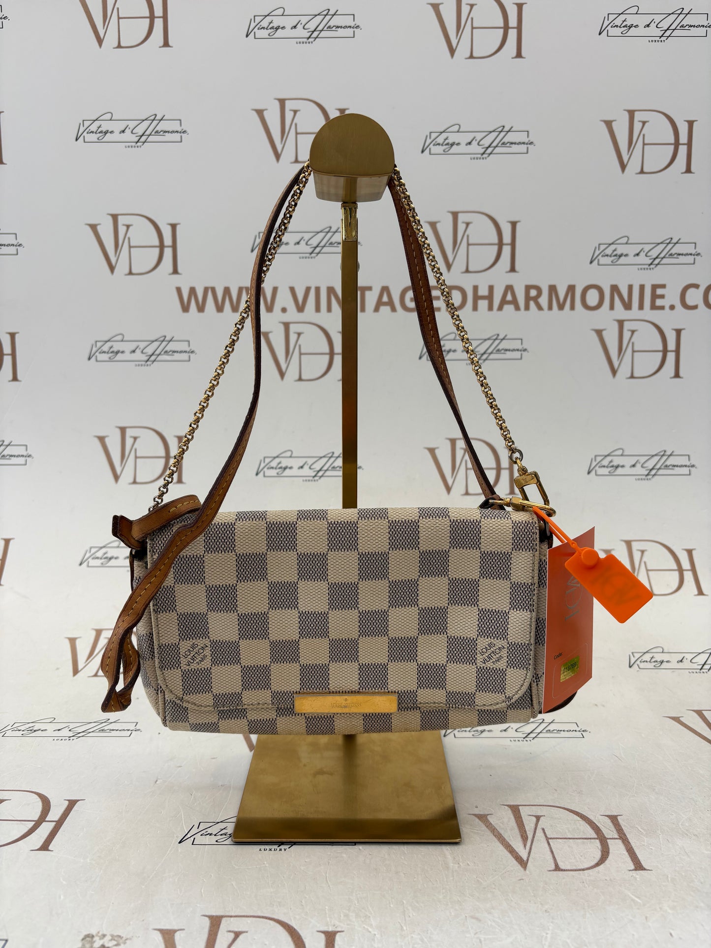 018769 - Louis Vuitton Damier Azur Favorite