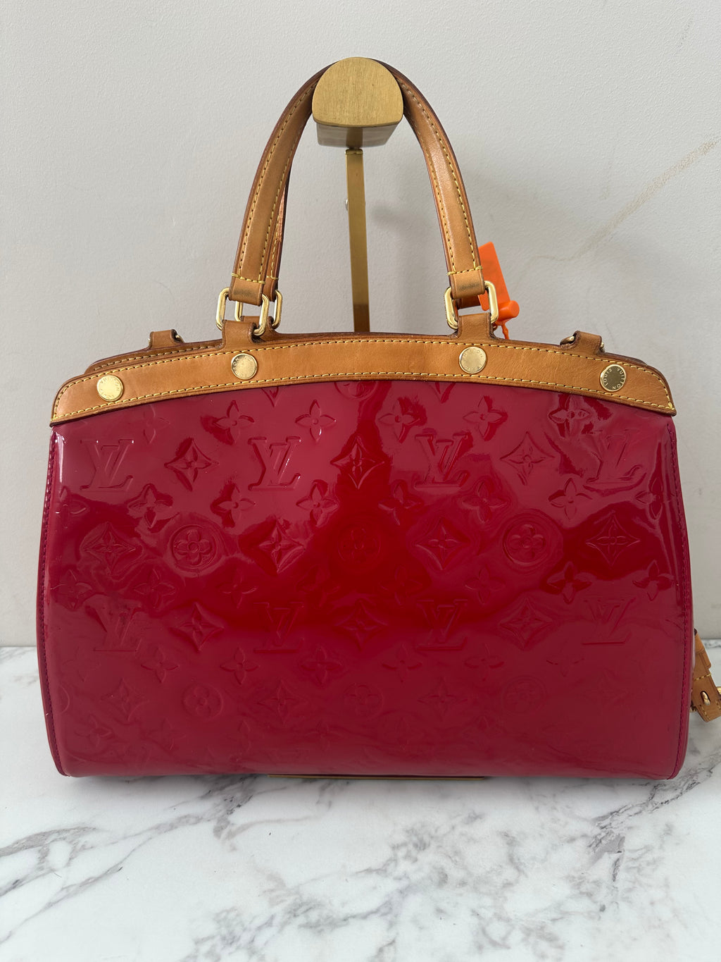 Louis Vuitton Brea Red Vernis