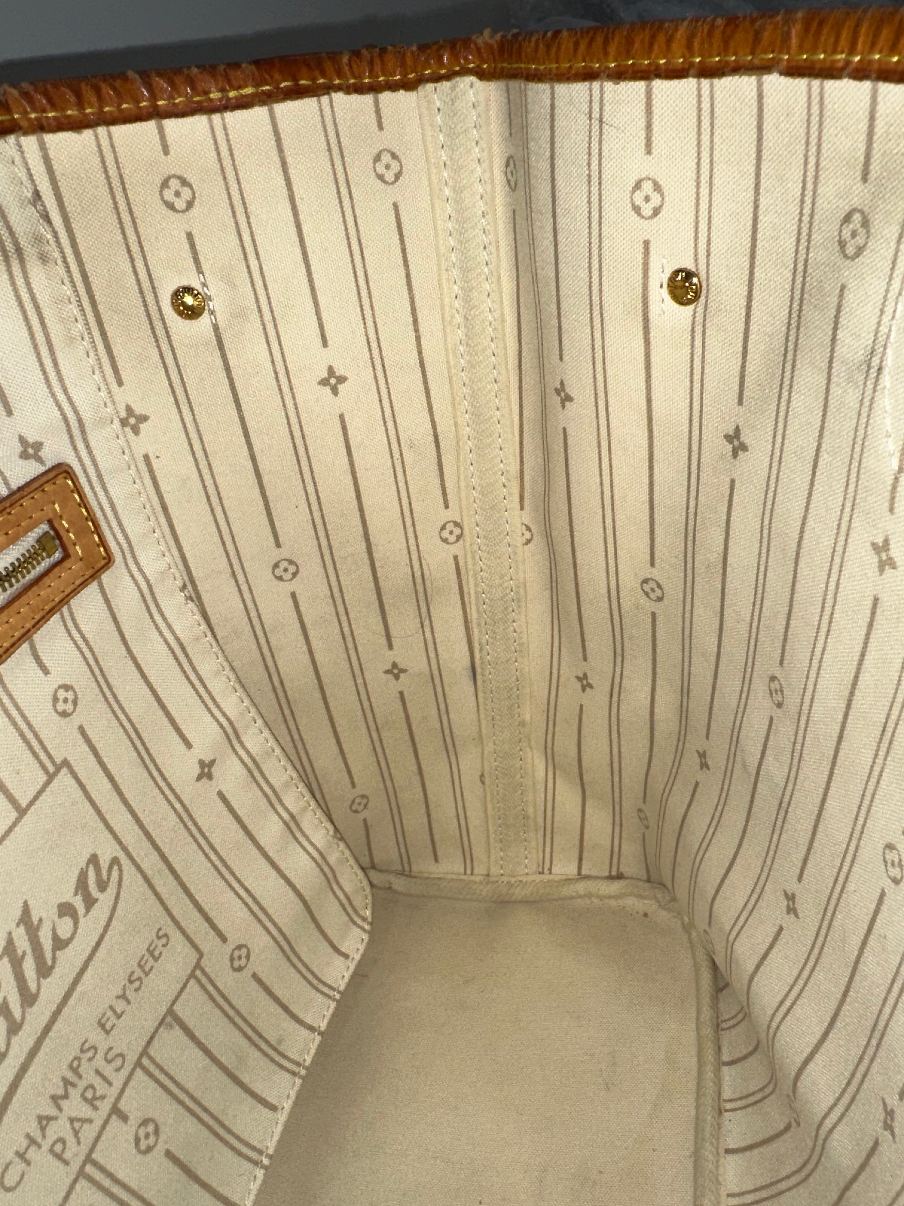 Louis Vuitton Neverfull MM Azur