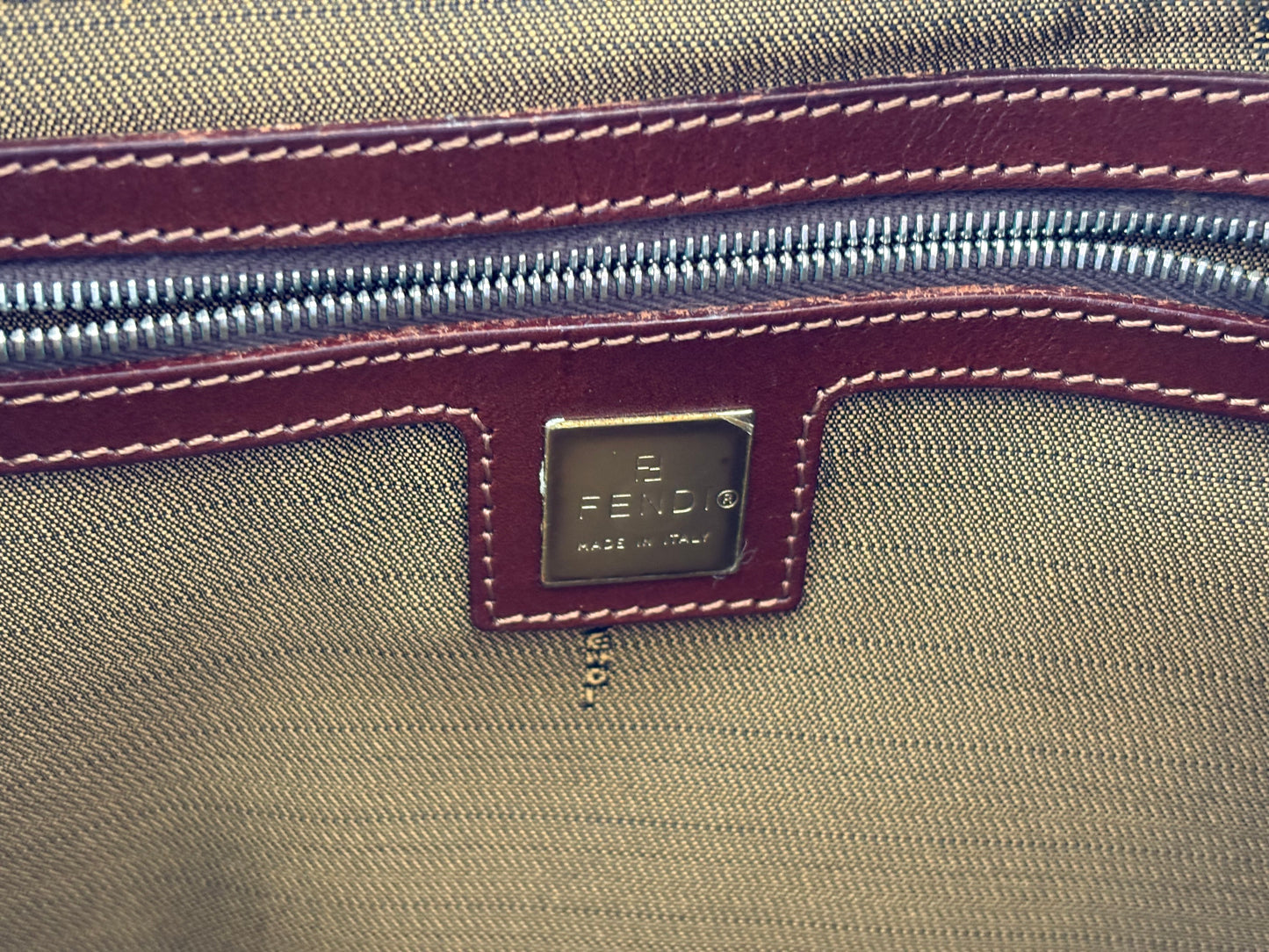 017084 - Fendi Brown Zucca