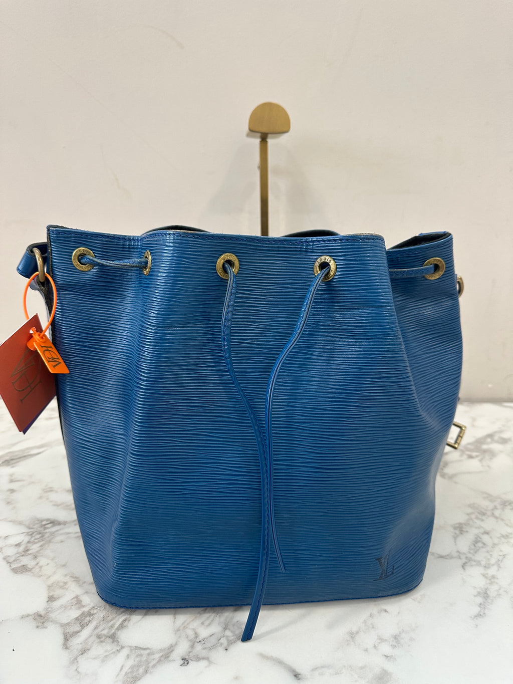 Louis Vuitton Petite Noé  Epi Blue