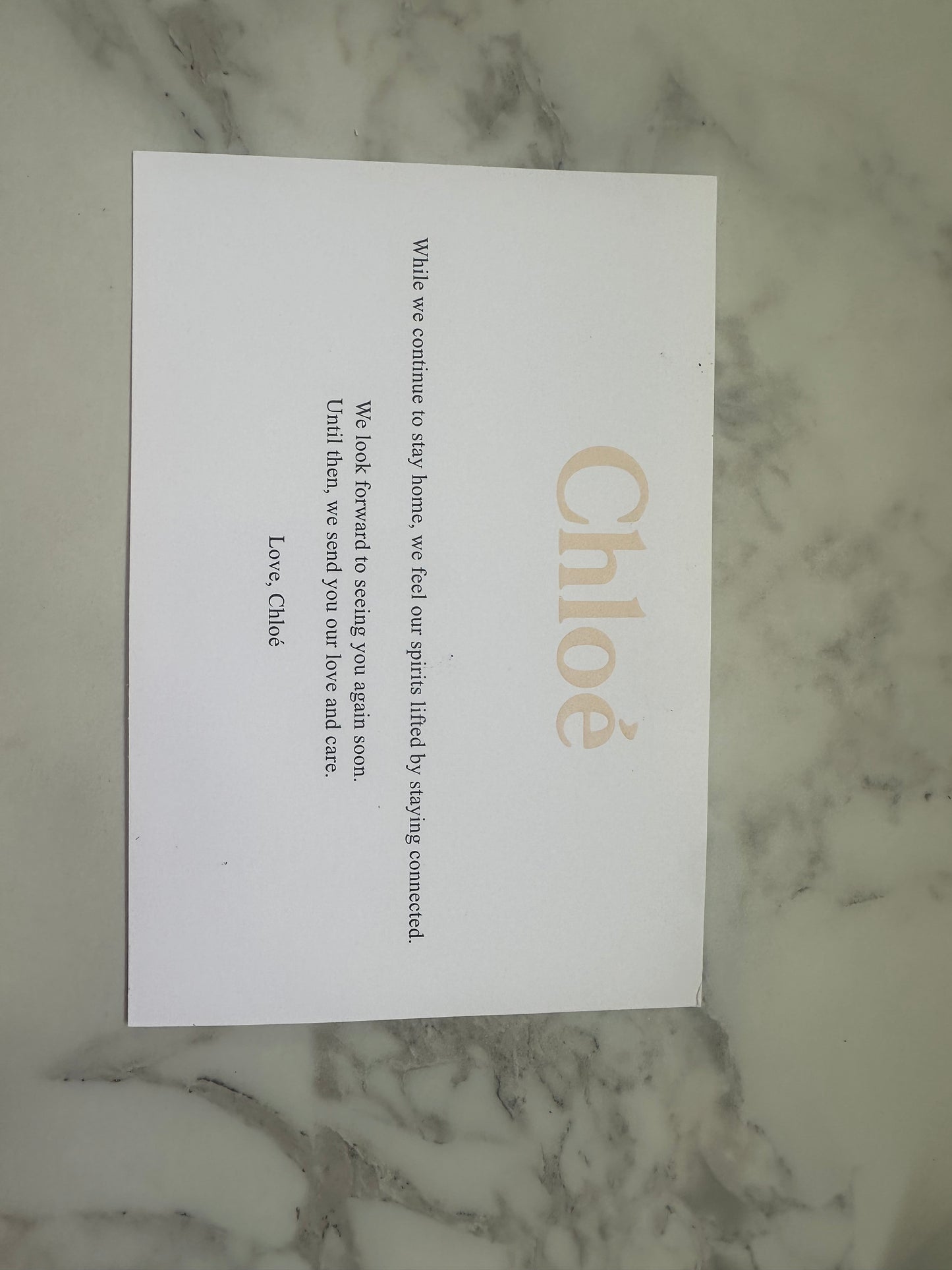 Chloe Beige 2way Bag