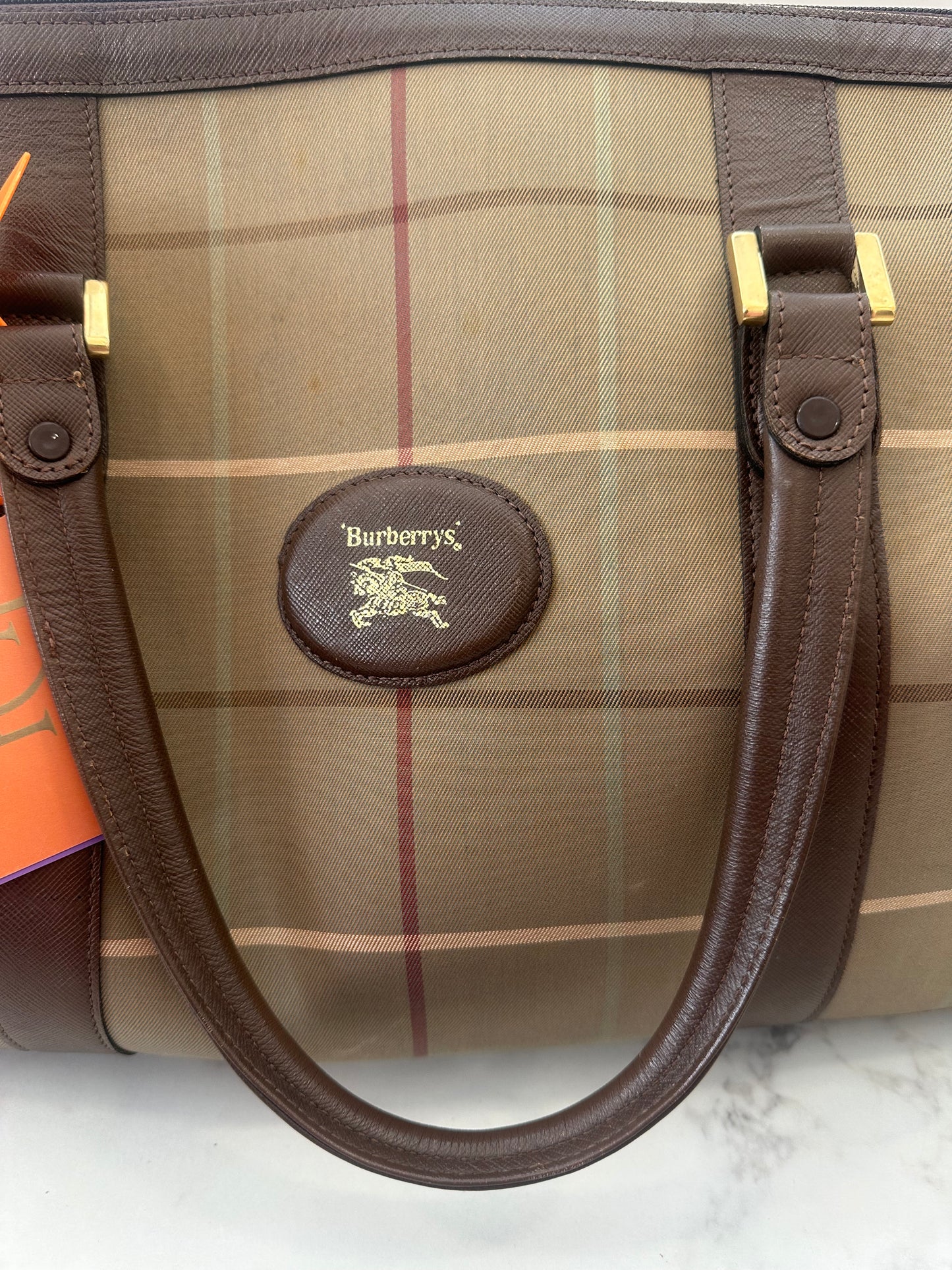 Burberrys Boston Bag