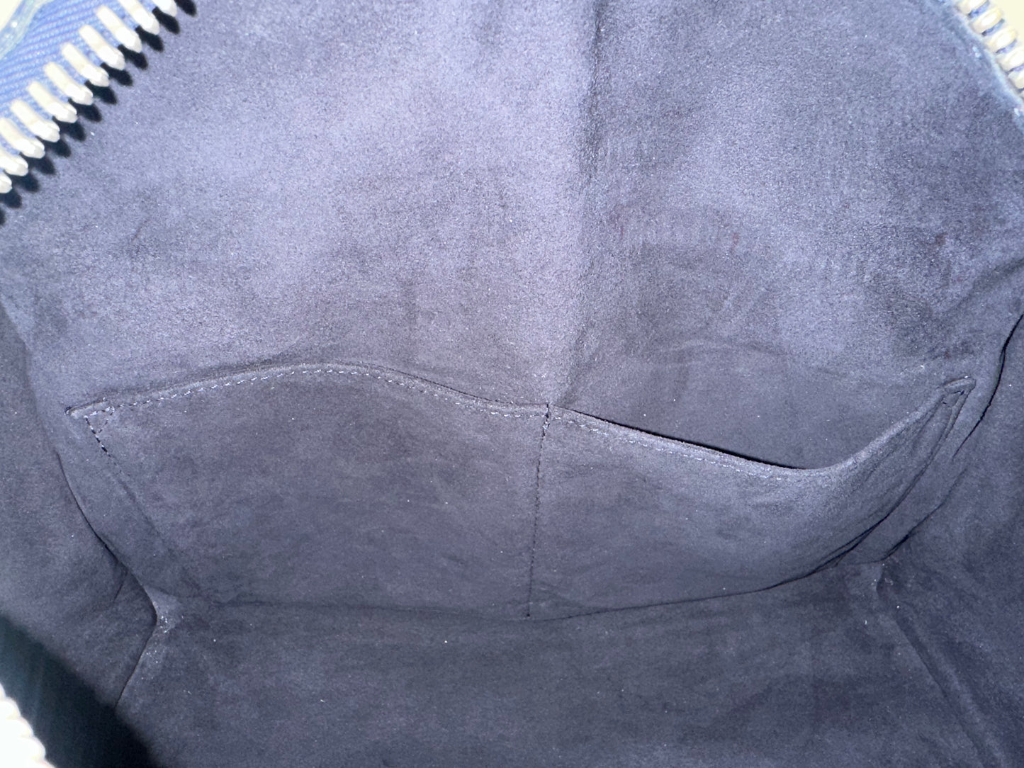 Fendi Blue Leather