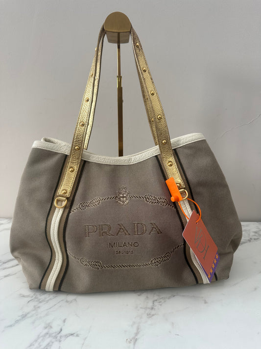 Prada Ivory Calfskin