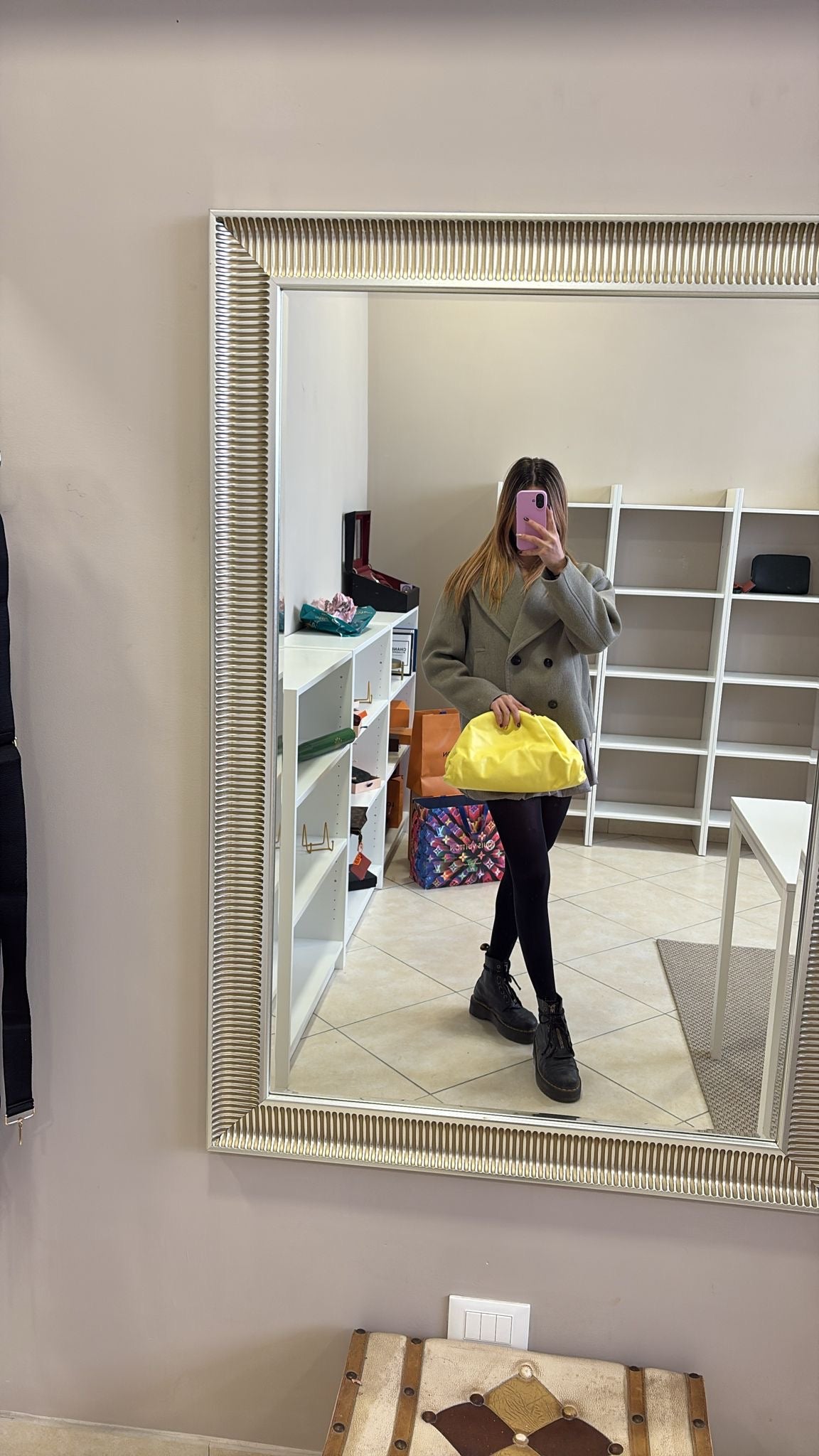 Bottega Veneta Pouch Yellow