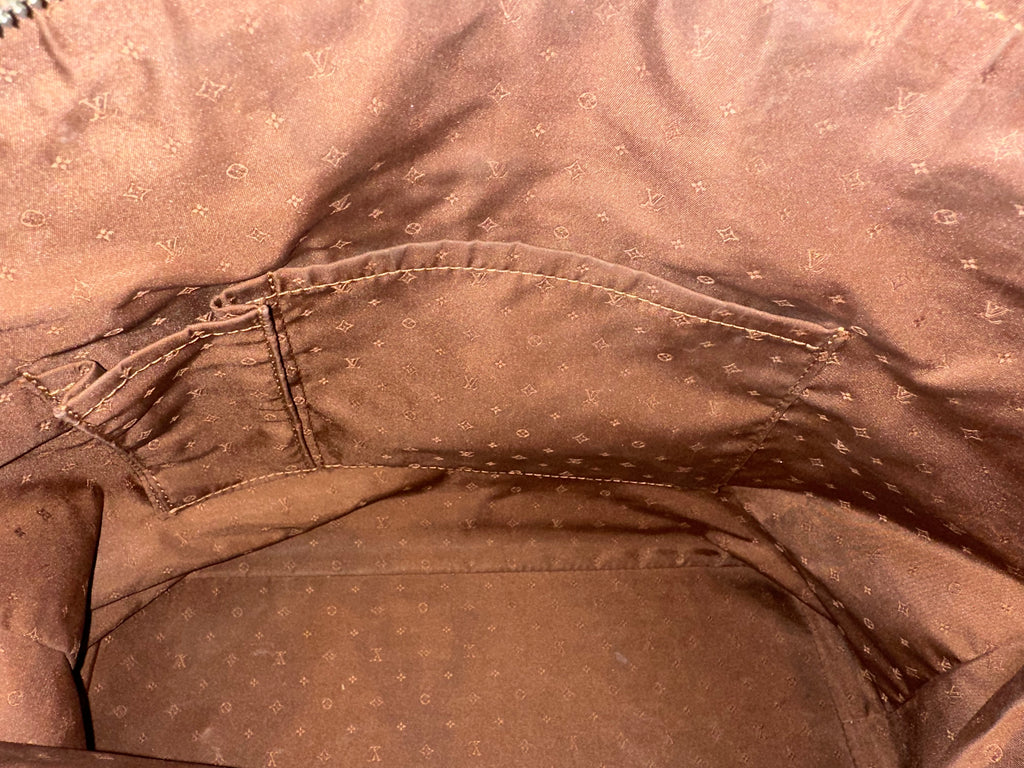 Louis Vuitton Brown Suhali Lockit MM