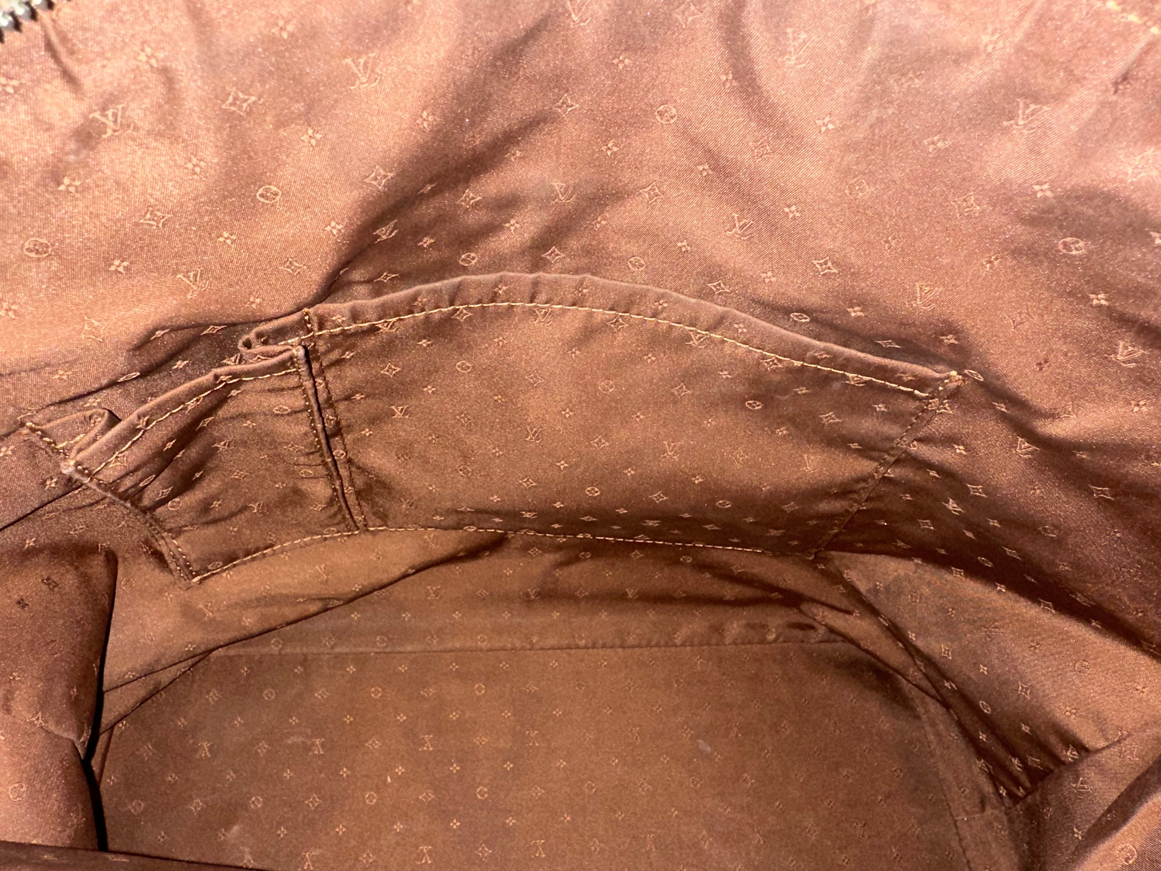 Louis Vuitton Brown Suhali Lockit MM