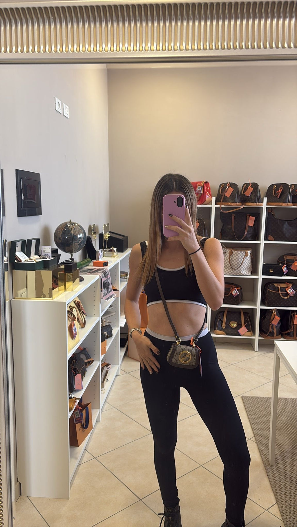 Gucci Brown GG Supreme Blondie