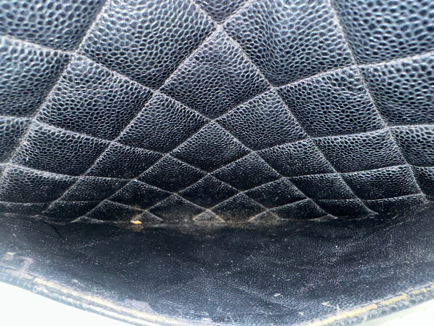 Chanel Black Calfskin Medallion