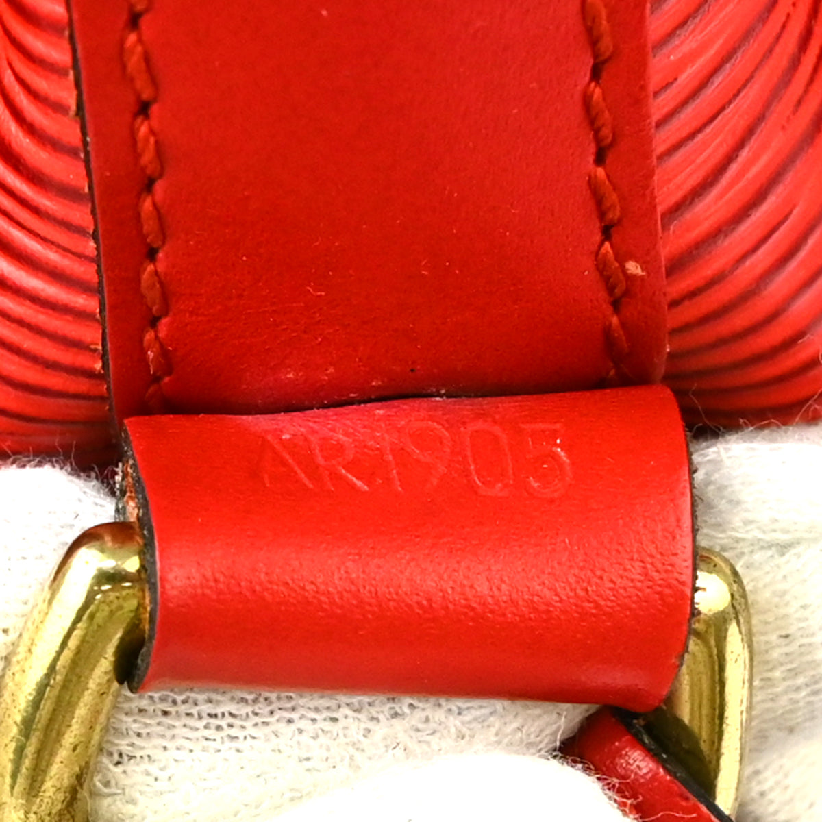 Louis Vuitton Noè Epi Red