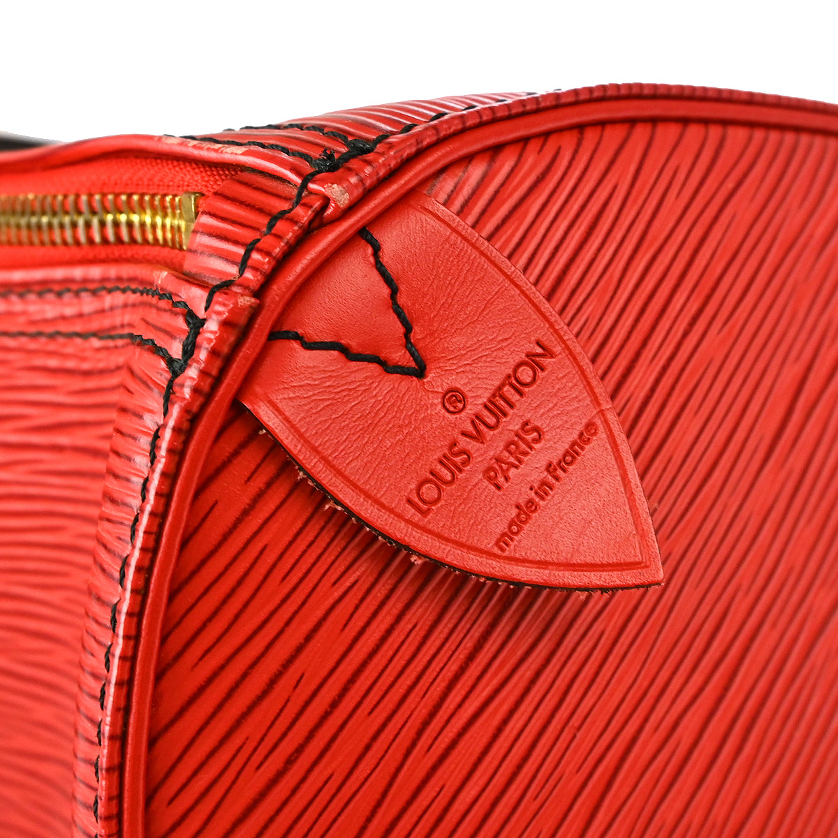 Louis Vuitton Speedy 40 Epi Red