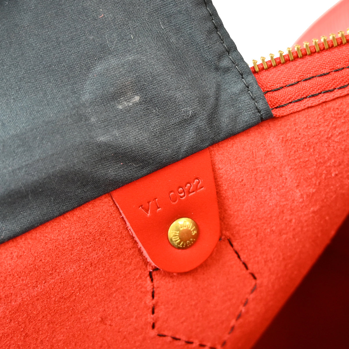 Louis Vuitton Speedy 40 Epi Red