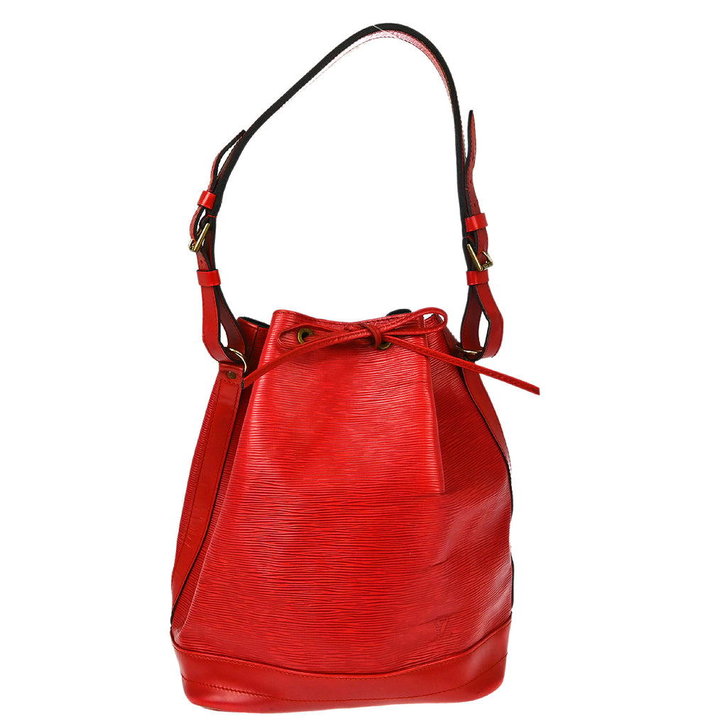 Louis Vuitton Epi Noè Red