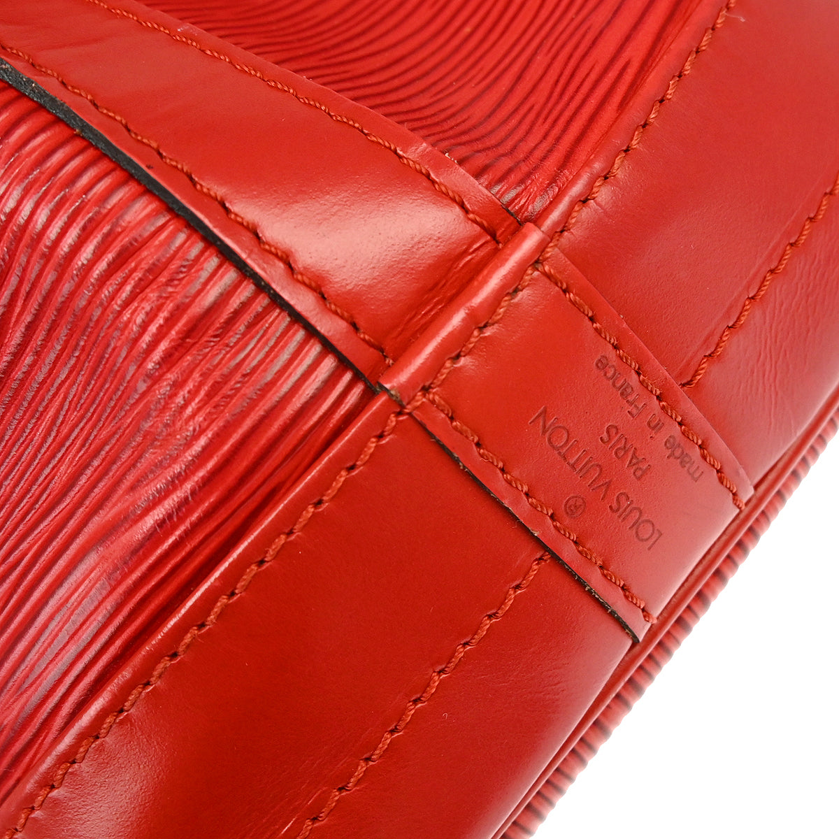 Louis Vuitton Epi Noè Red