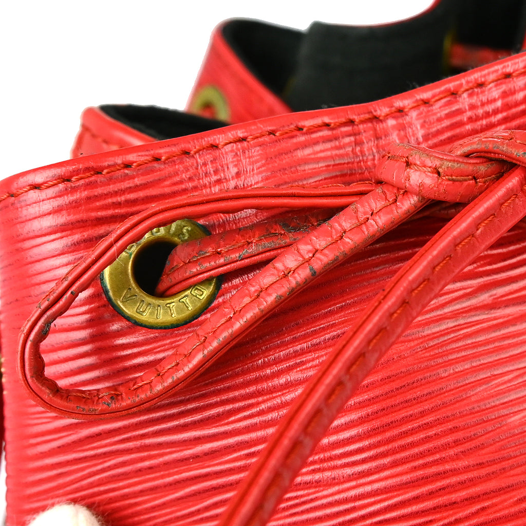 Louis Vuitton Epi Noè Red