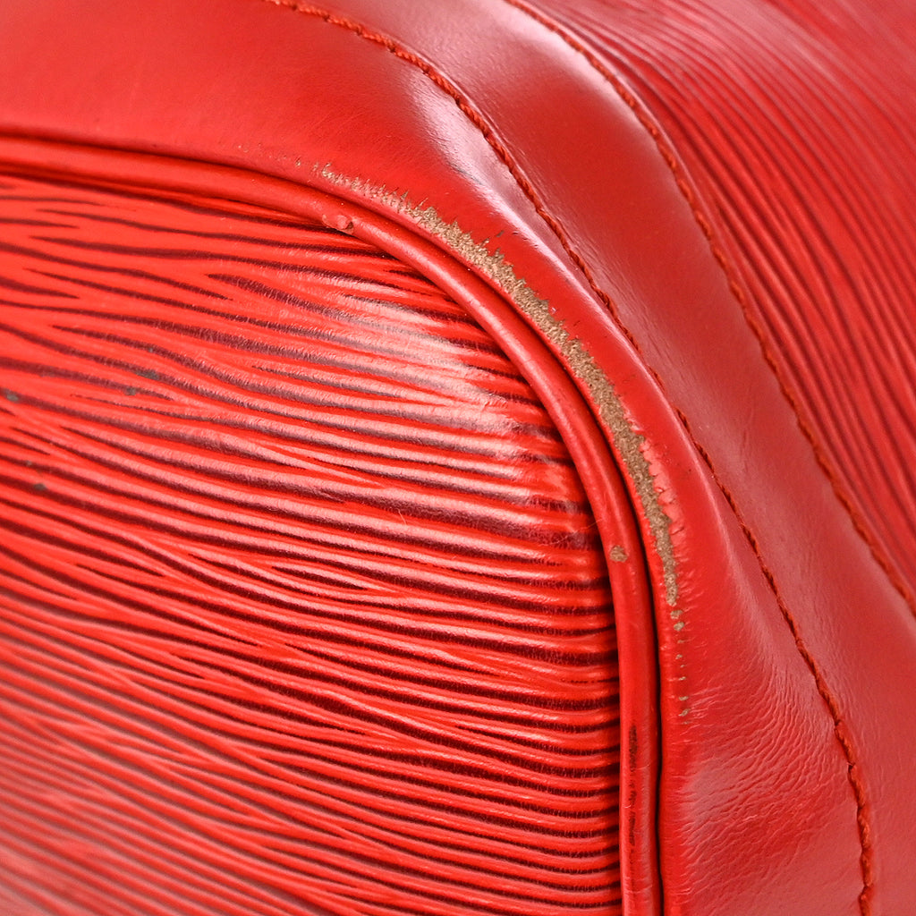 Louis Vuitton Epi Noè Red