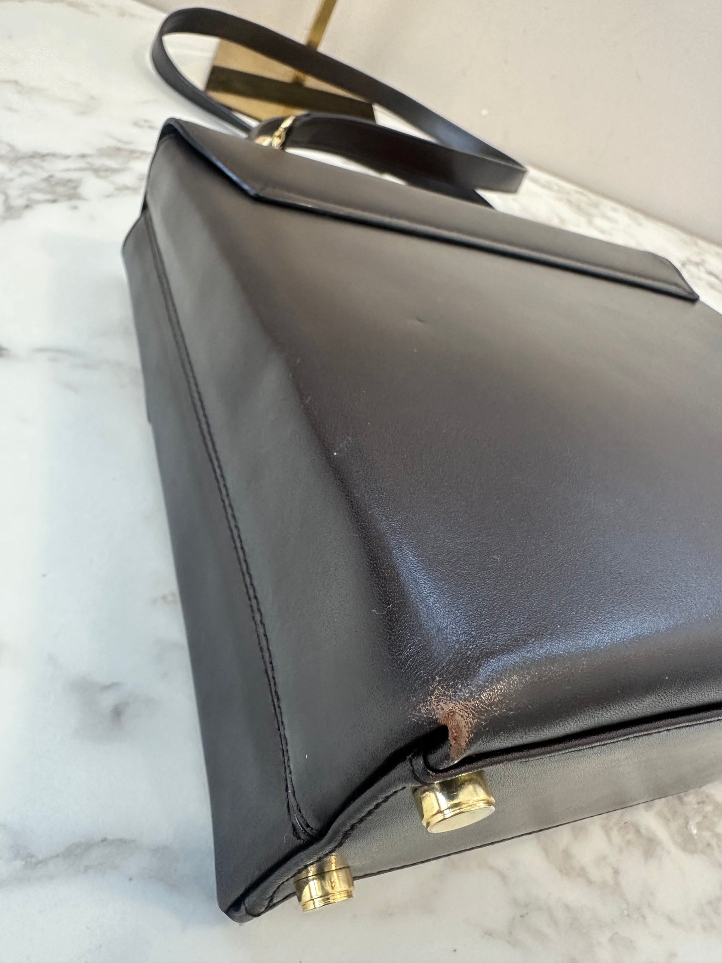 Salvatore Ferragamo Gancini Brown