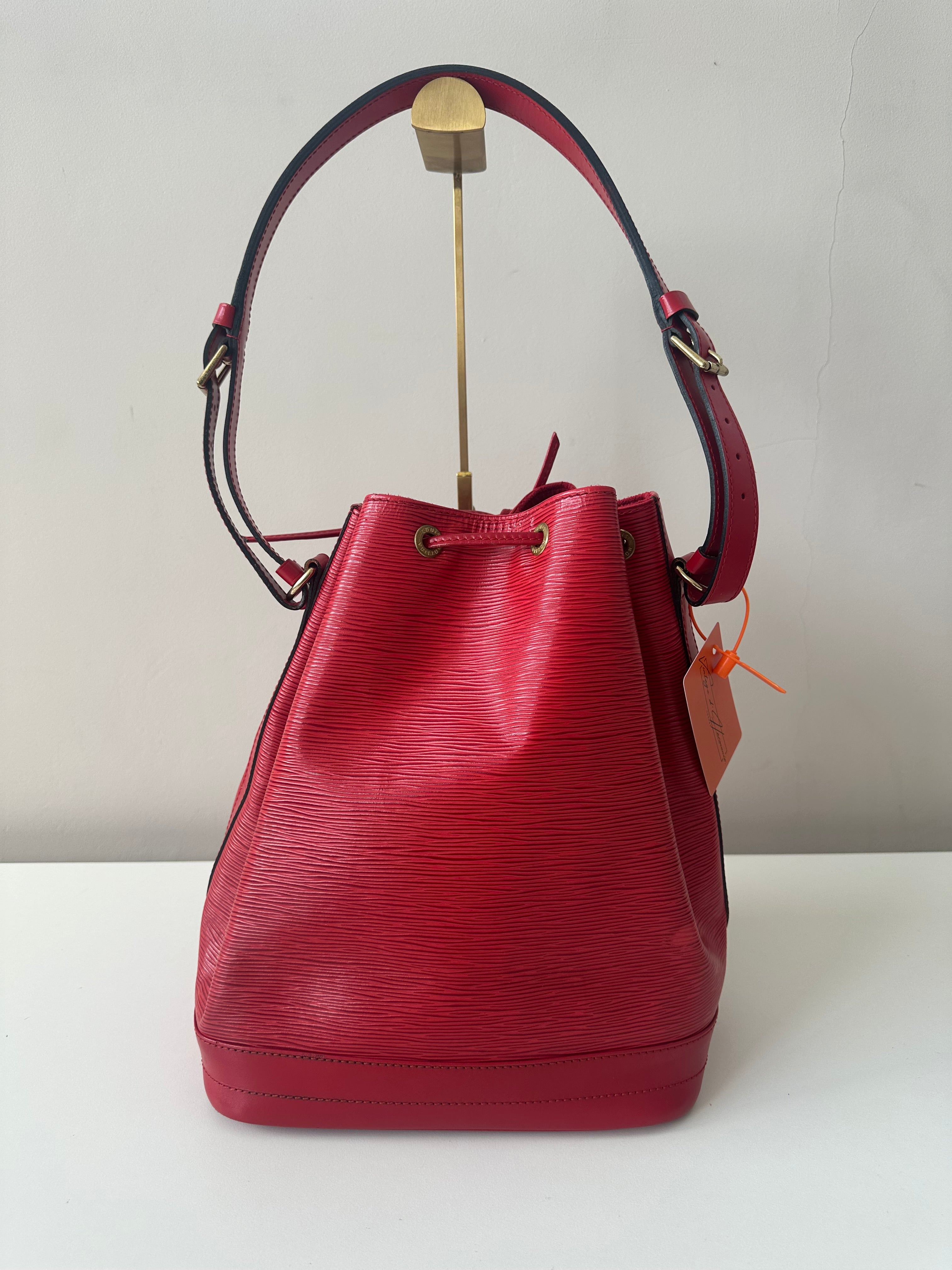 Louis Vuitton Noé Red Epi