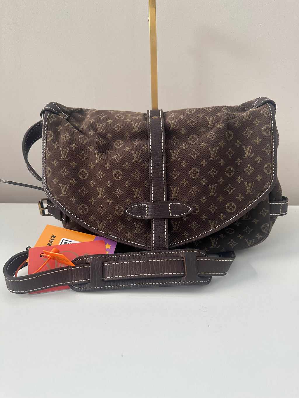 Louis Vuitton Mini Lin Saumur 30