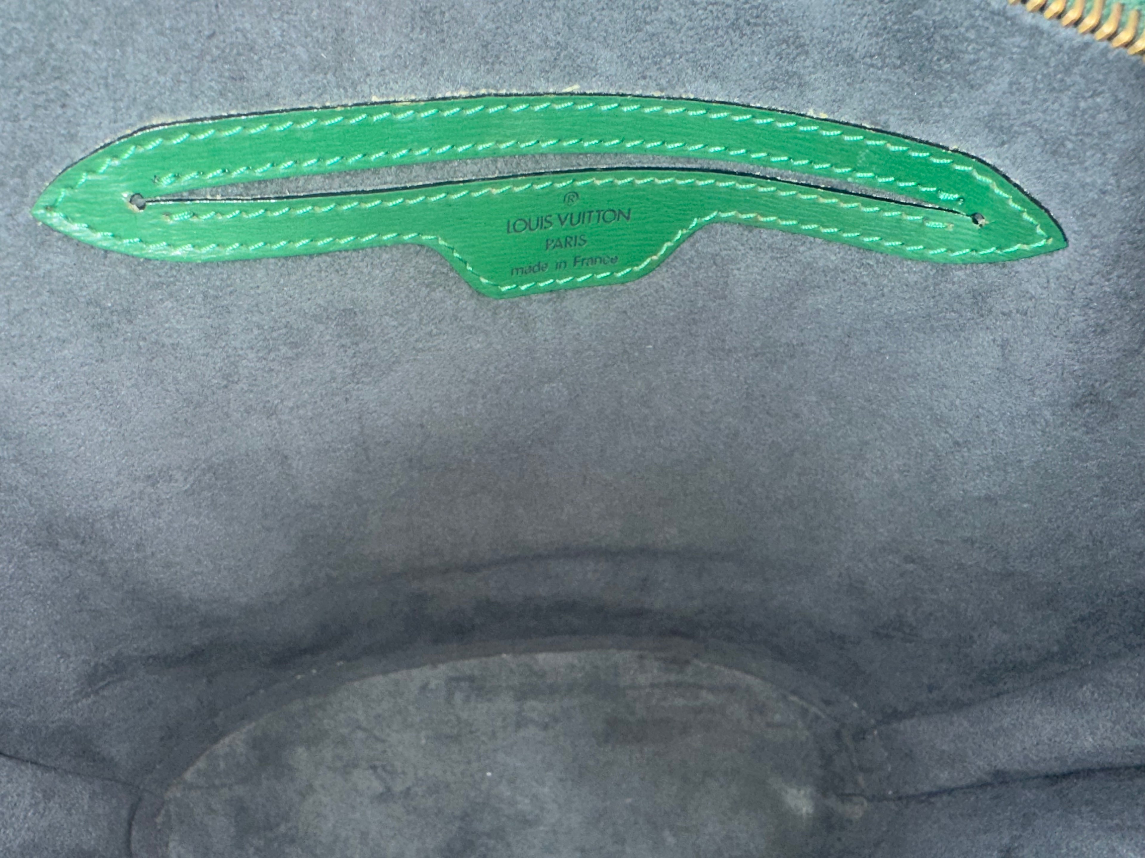 Louis Vuitton Green Epi Saint jacques