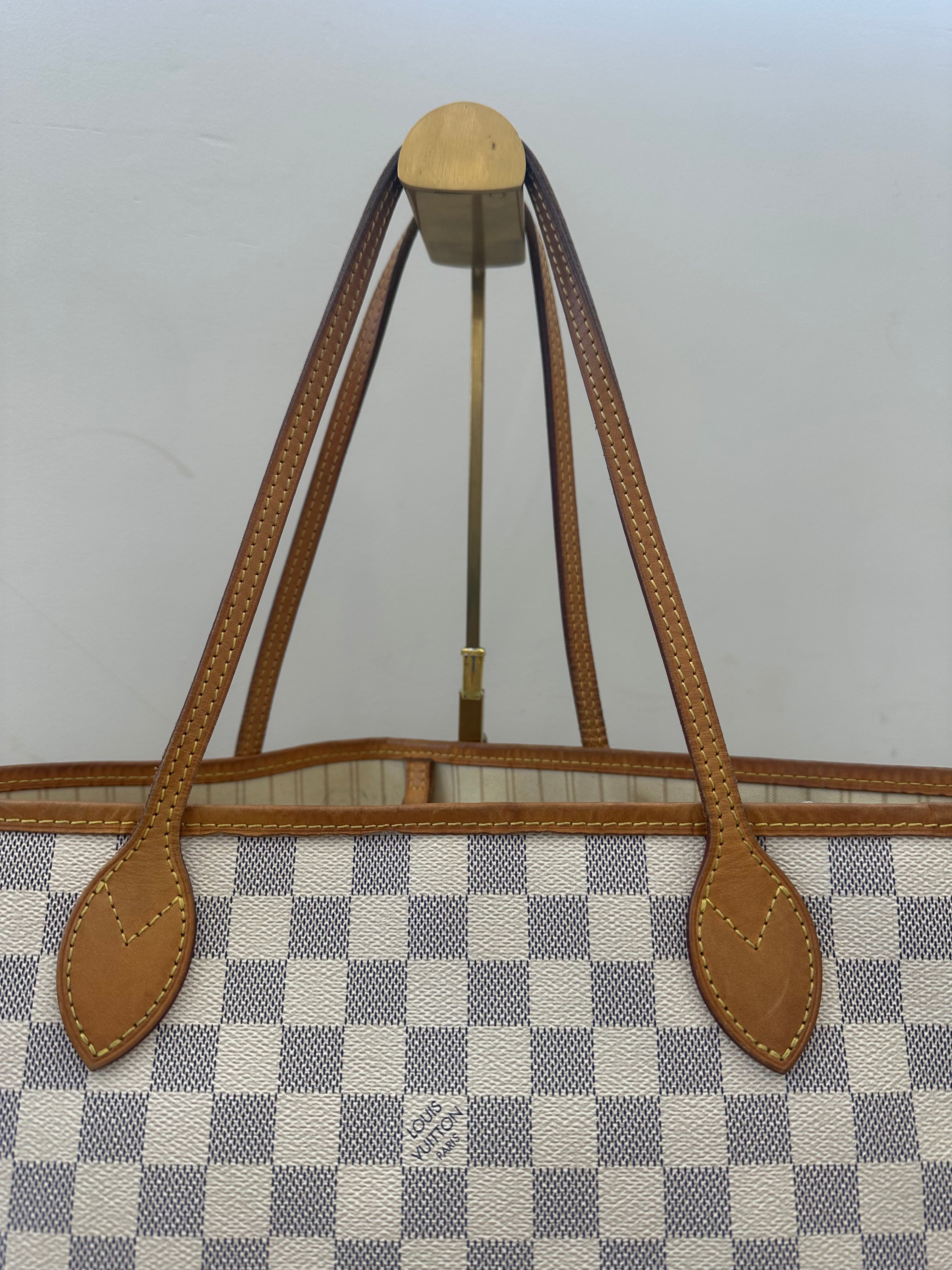 Louis Vuitton Neverfull Azur MM + Pochette