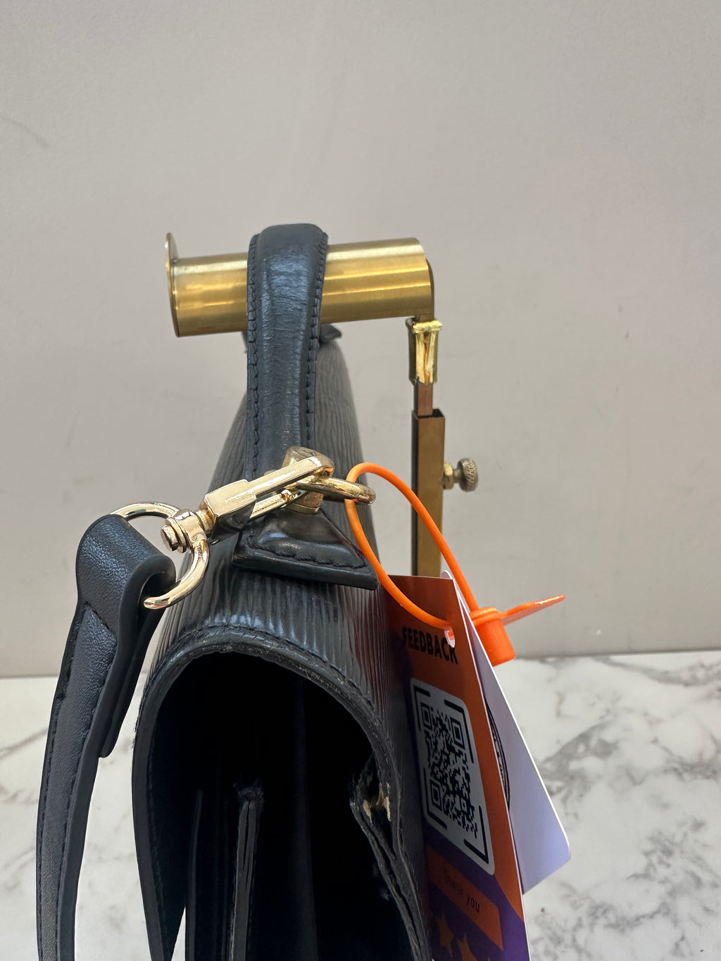 Louis Vuitton Epi Black Monceau 28