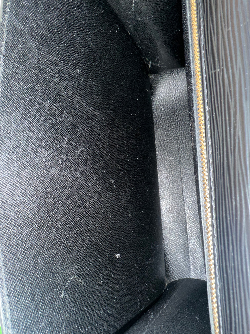 Louis Vuitton Monceau 28 Black Epi