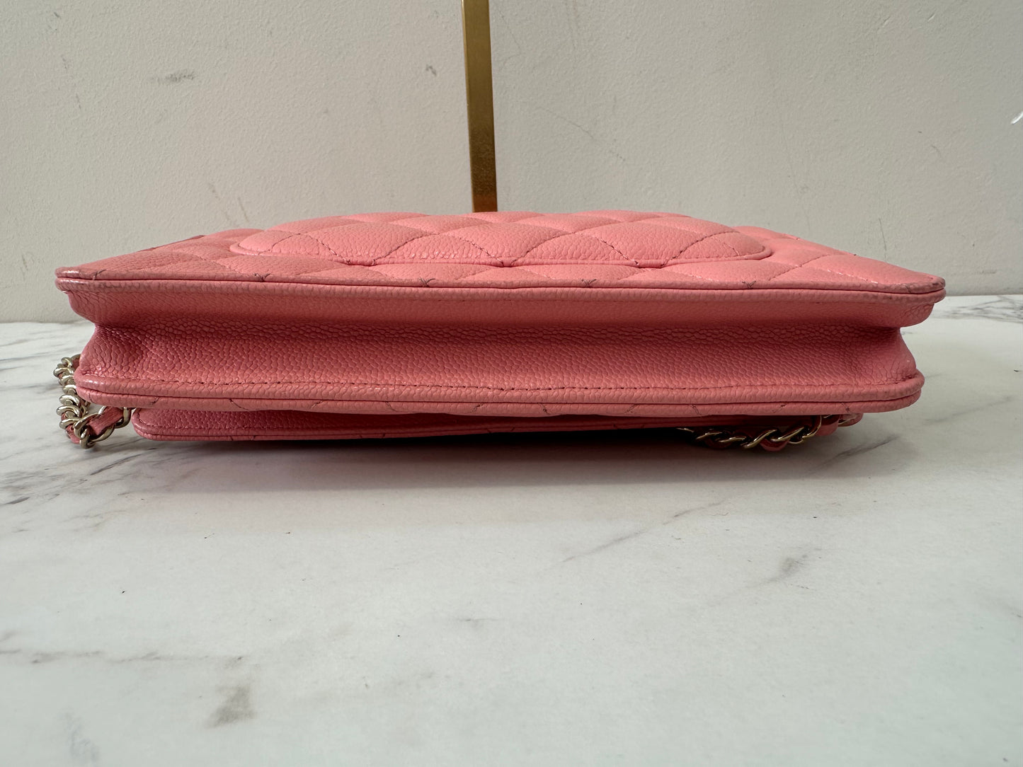 Chanel Pink Calfskin Classic