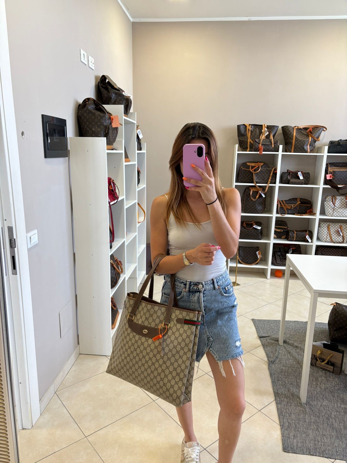 Gucci Sac Plat