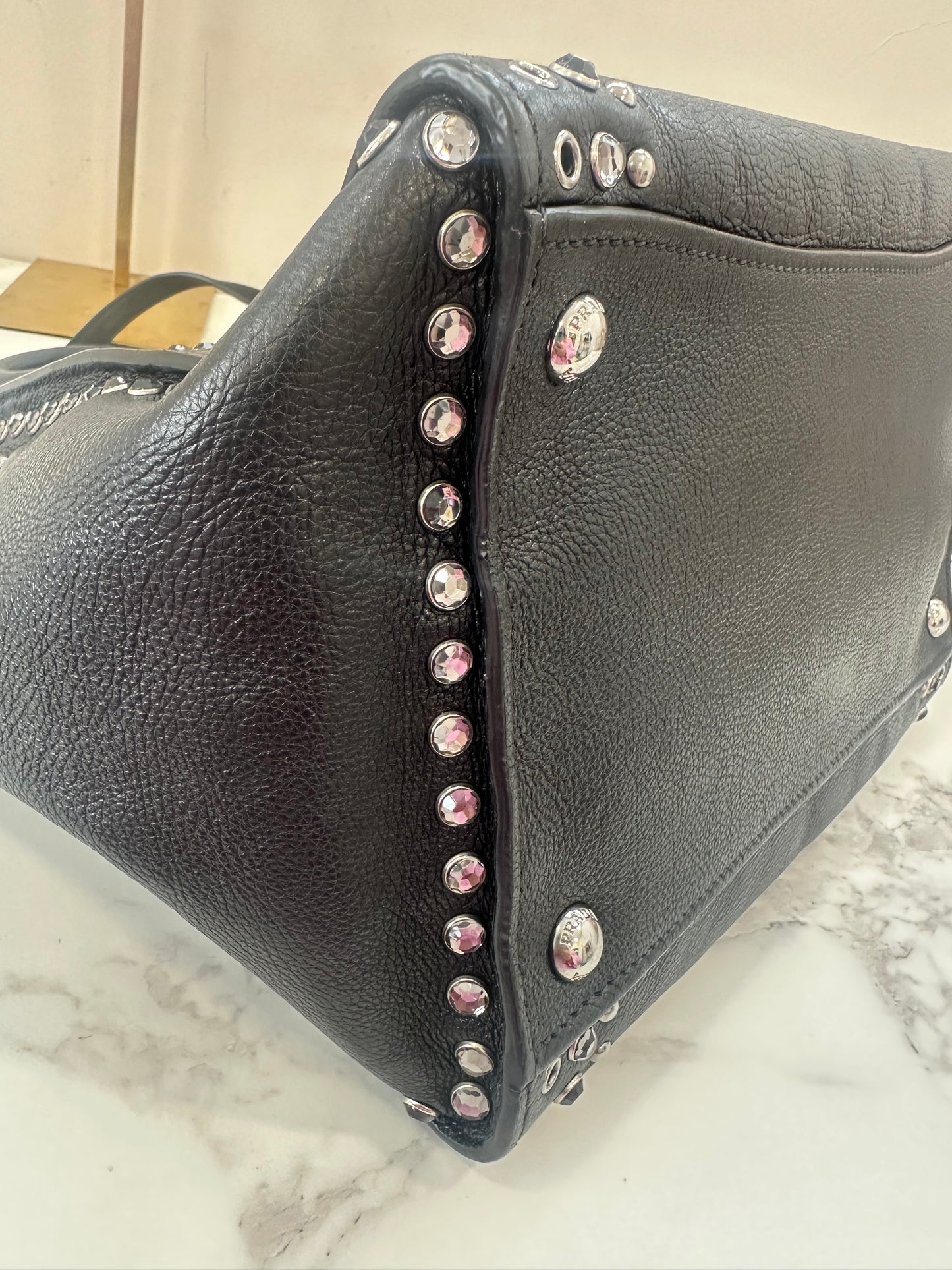 Prada Studs Black