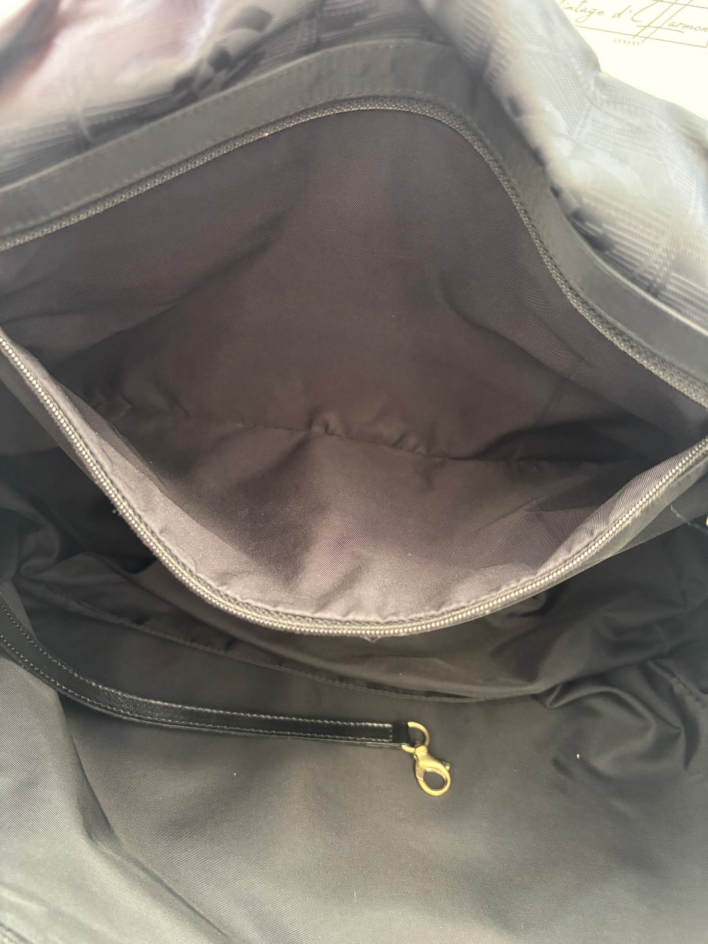 018228 - Chanel Tote Dark Jacquard