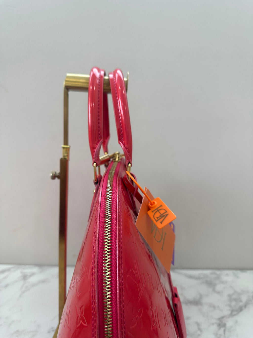 Louis Vuitton Alma Vernis Red