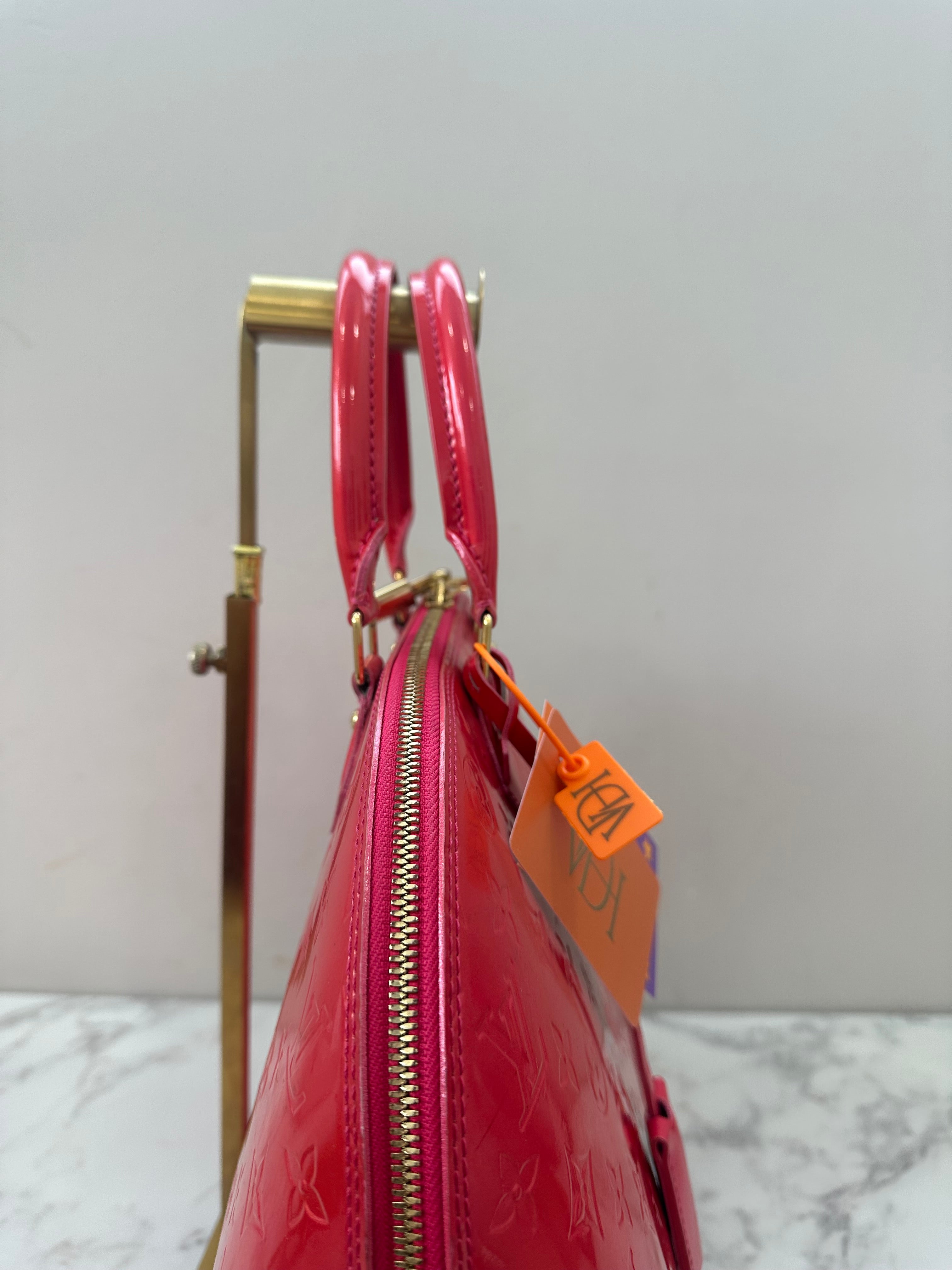 Louis Vuitton Alma Vernis Red
