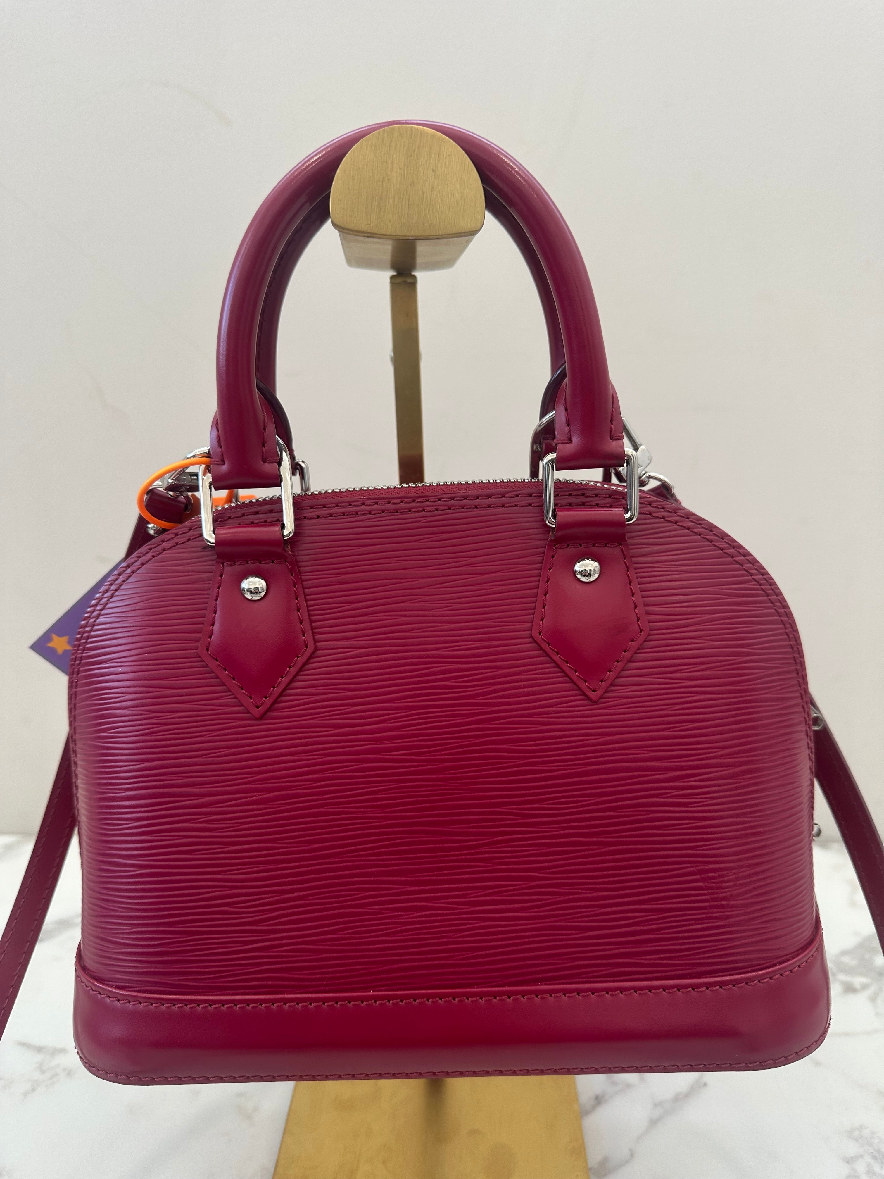 Louis Vuitton Alma BB Epi Cherry
