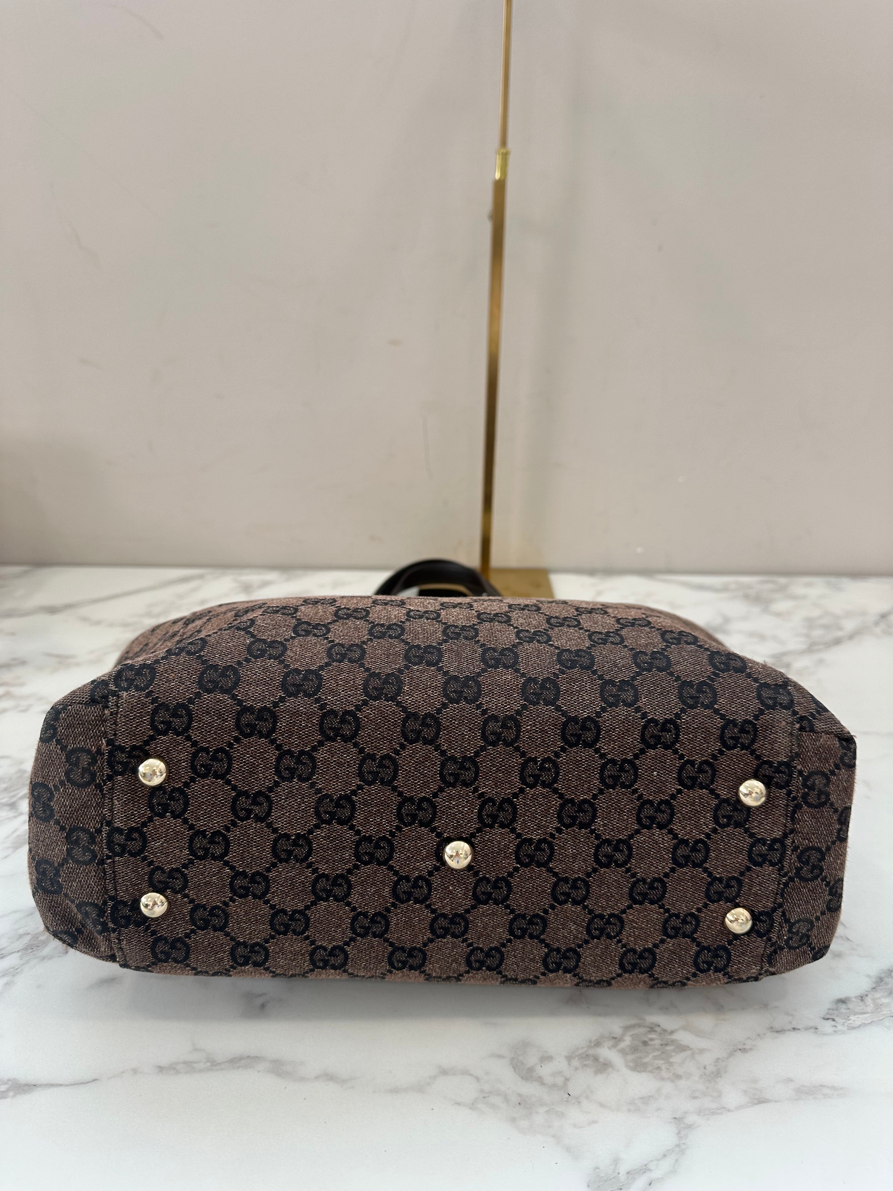 Gucci Brown Canvas GG