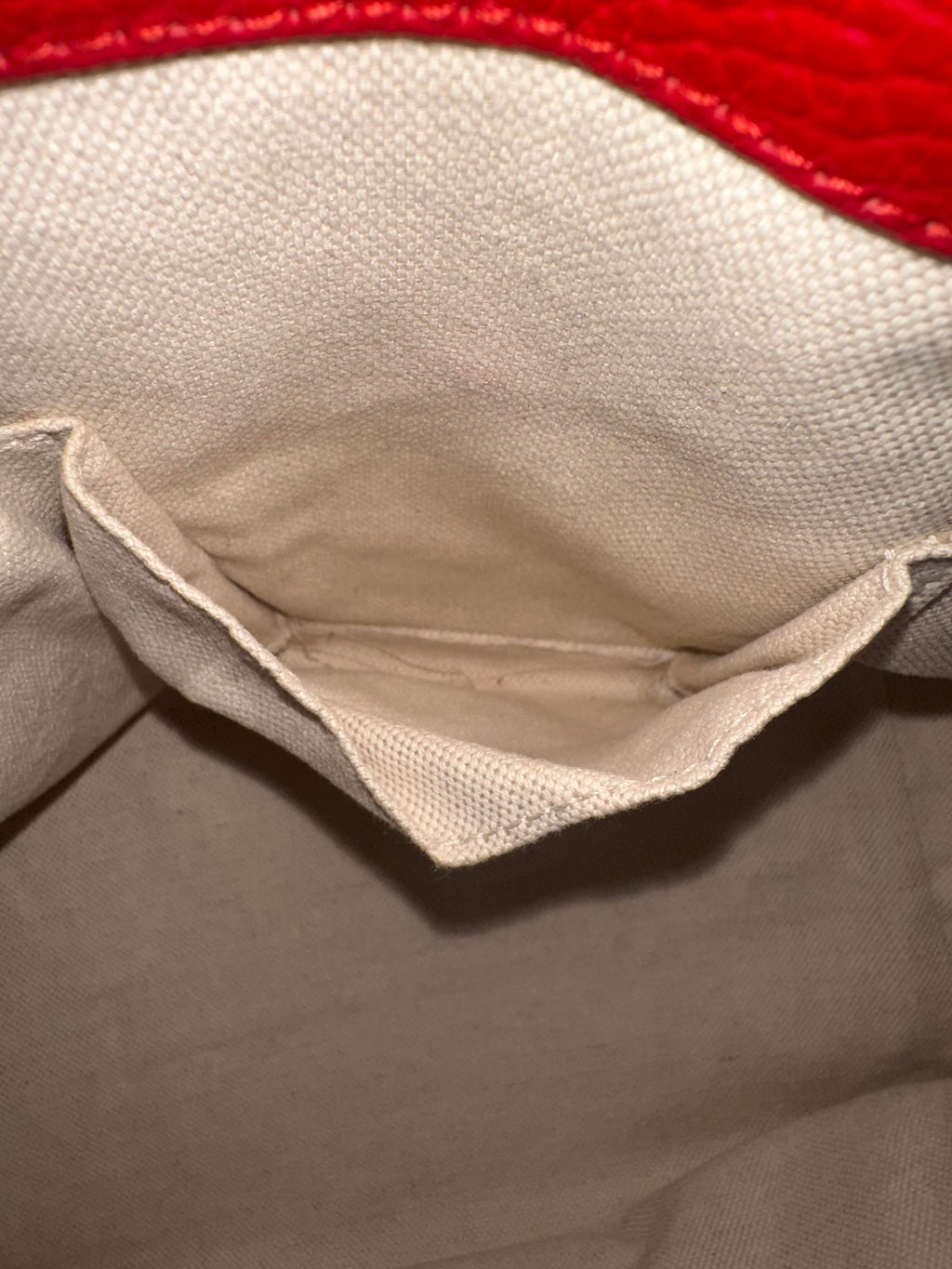 Gucci Red Swing Tote