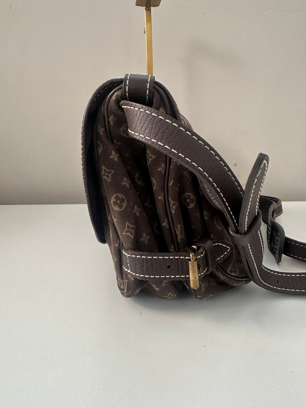 Louis Vuitton Mini Lin Saumur 30