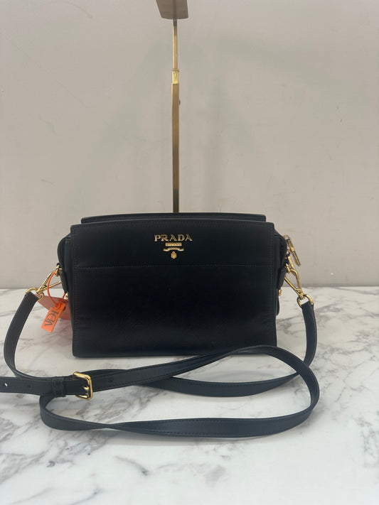 Prada Black Leather