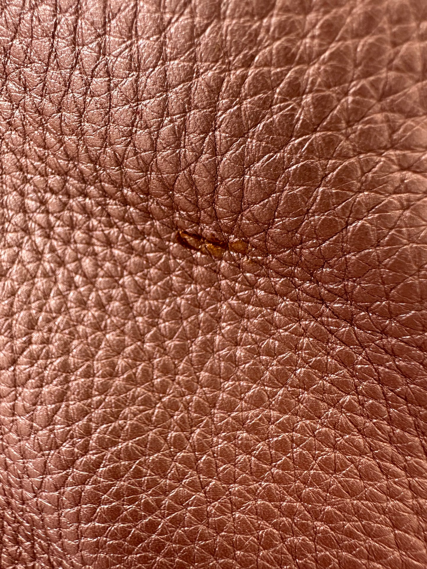 Fendi Pink Leather Sellier