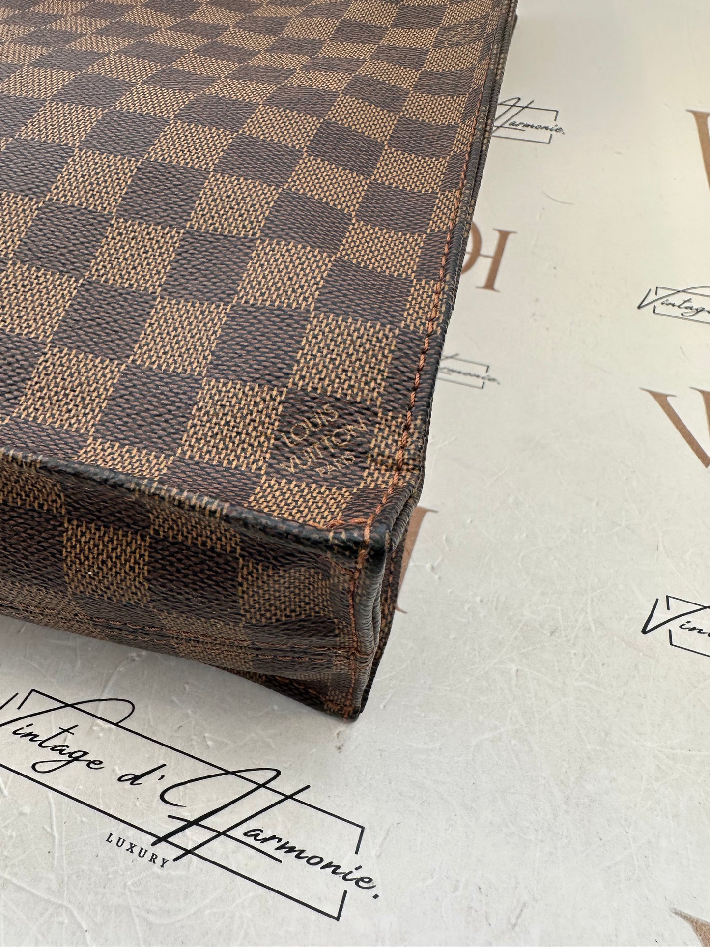 017852 - Louis Vuitton Sac Plat Damier