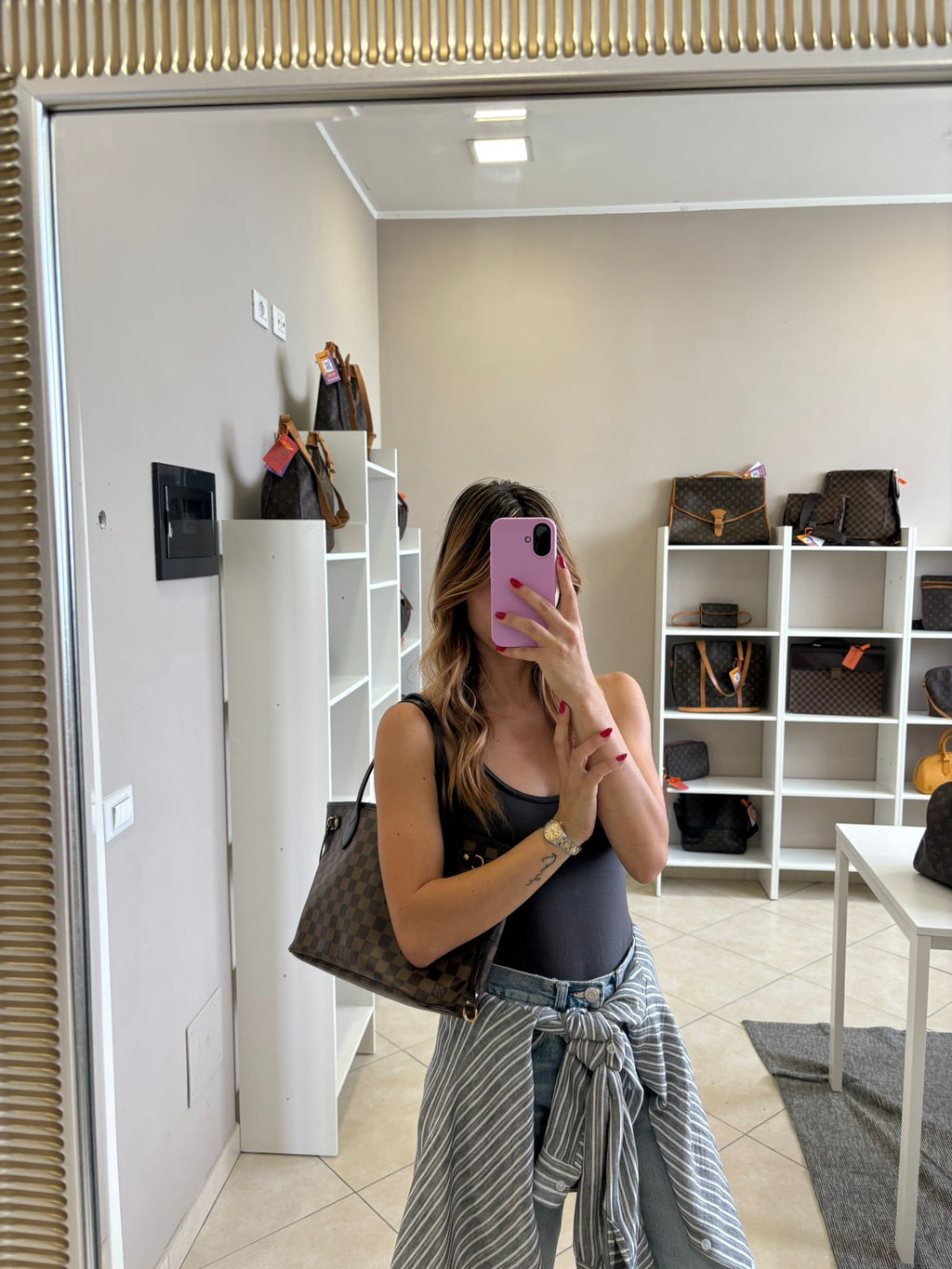 Louis Vuitton Neverfull PM Damier