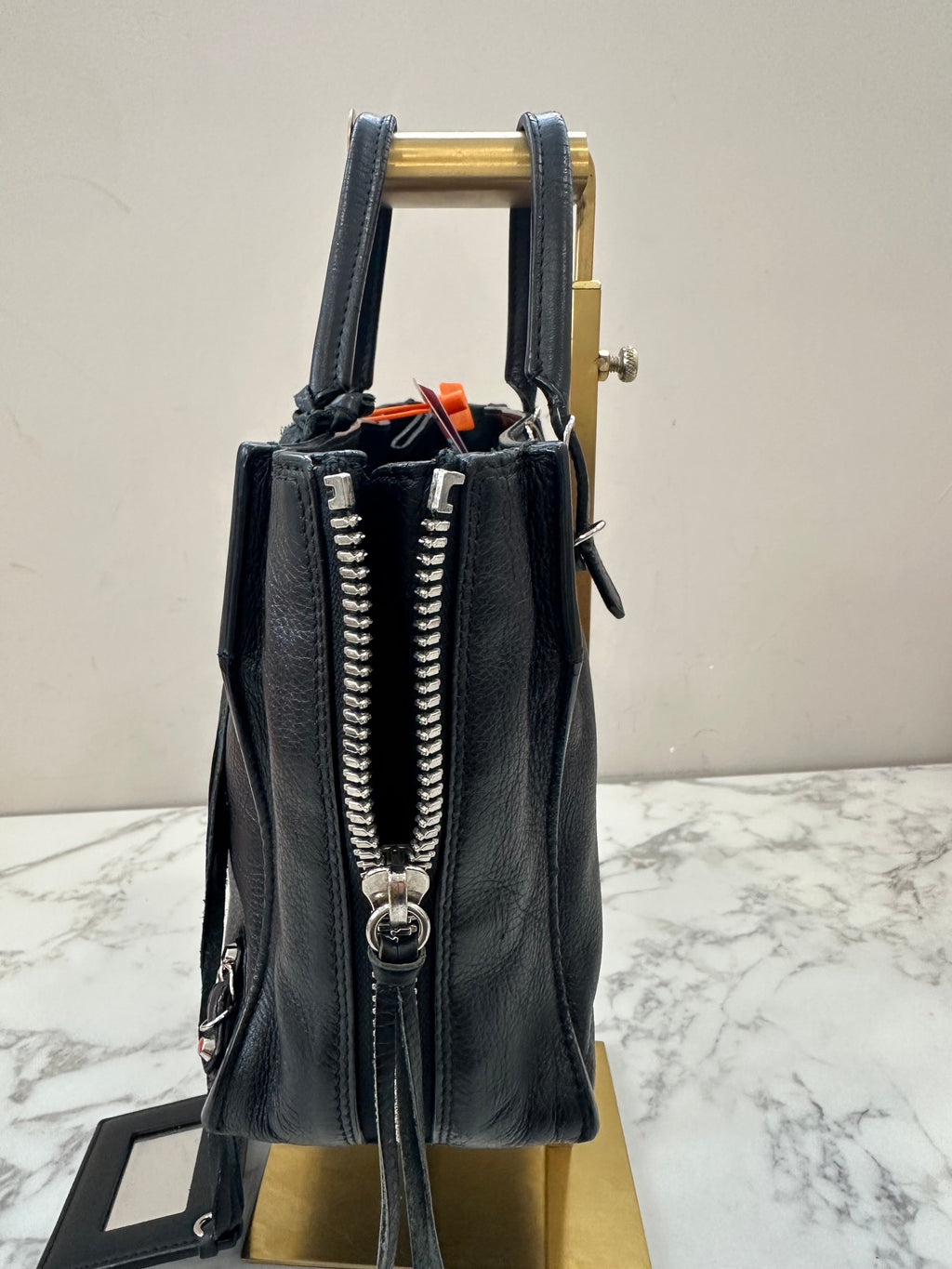 Balenciaga Black Leather