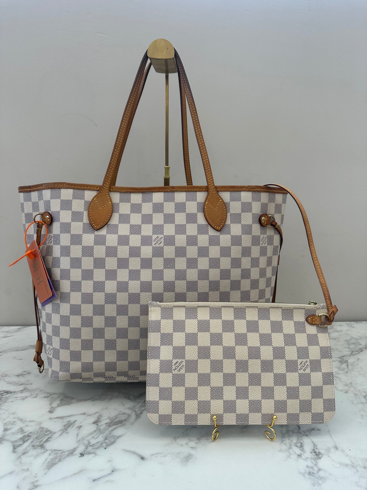 Louis Vuitton Neverfull Azur + Pochette