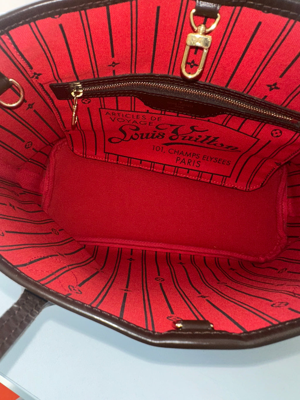 Louis Vuitton Neverfull PM Ebene