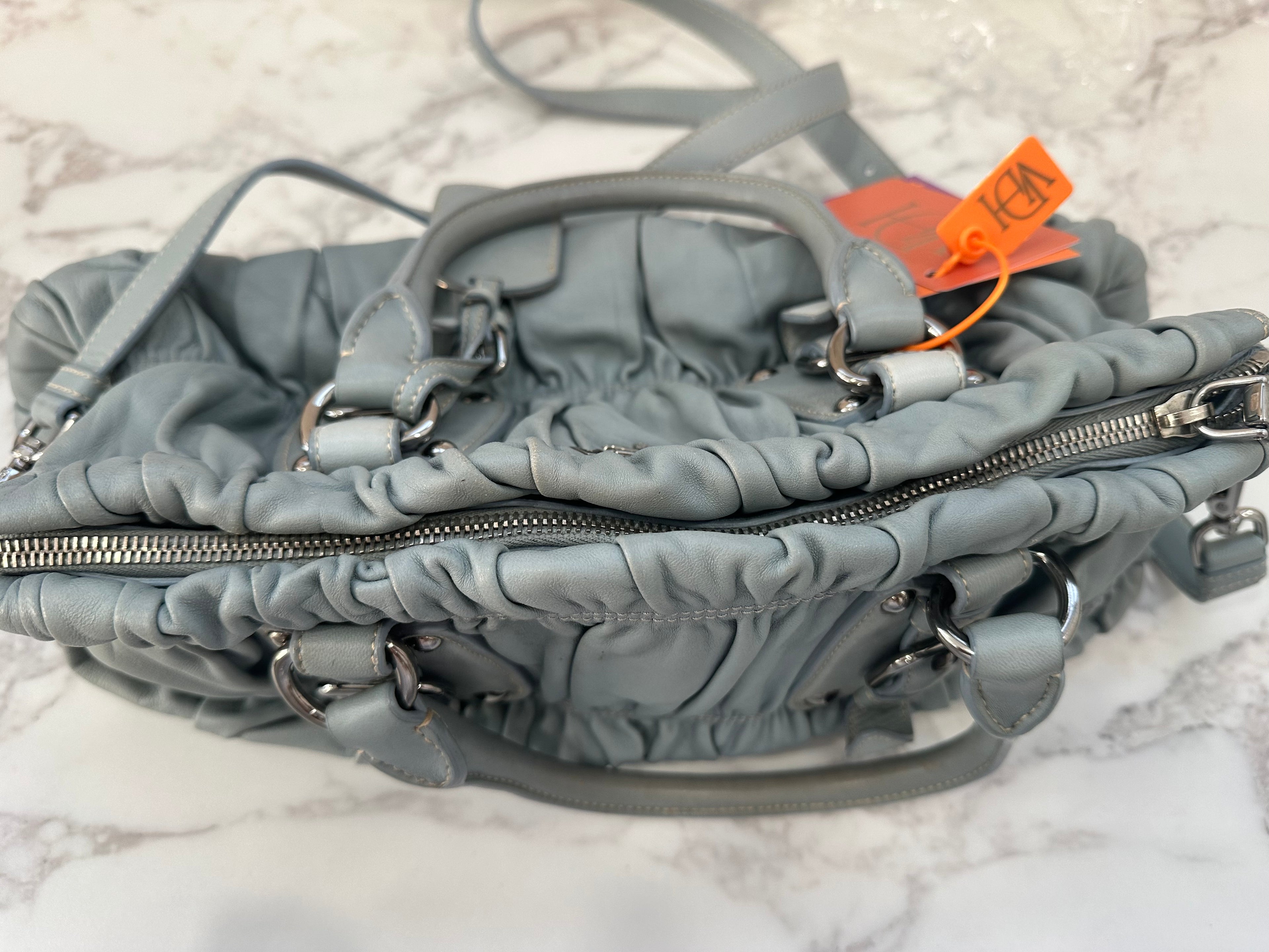 Prada Gaufre Ice Gray