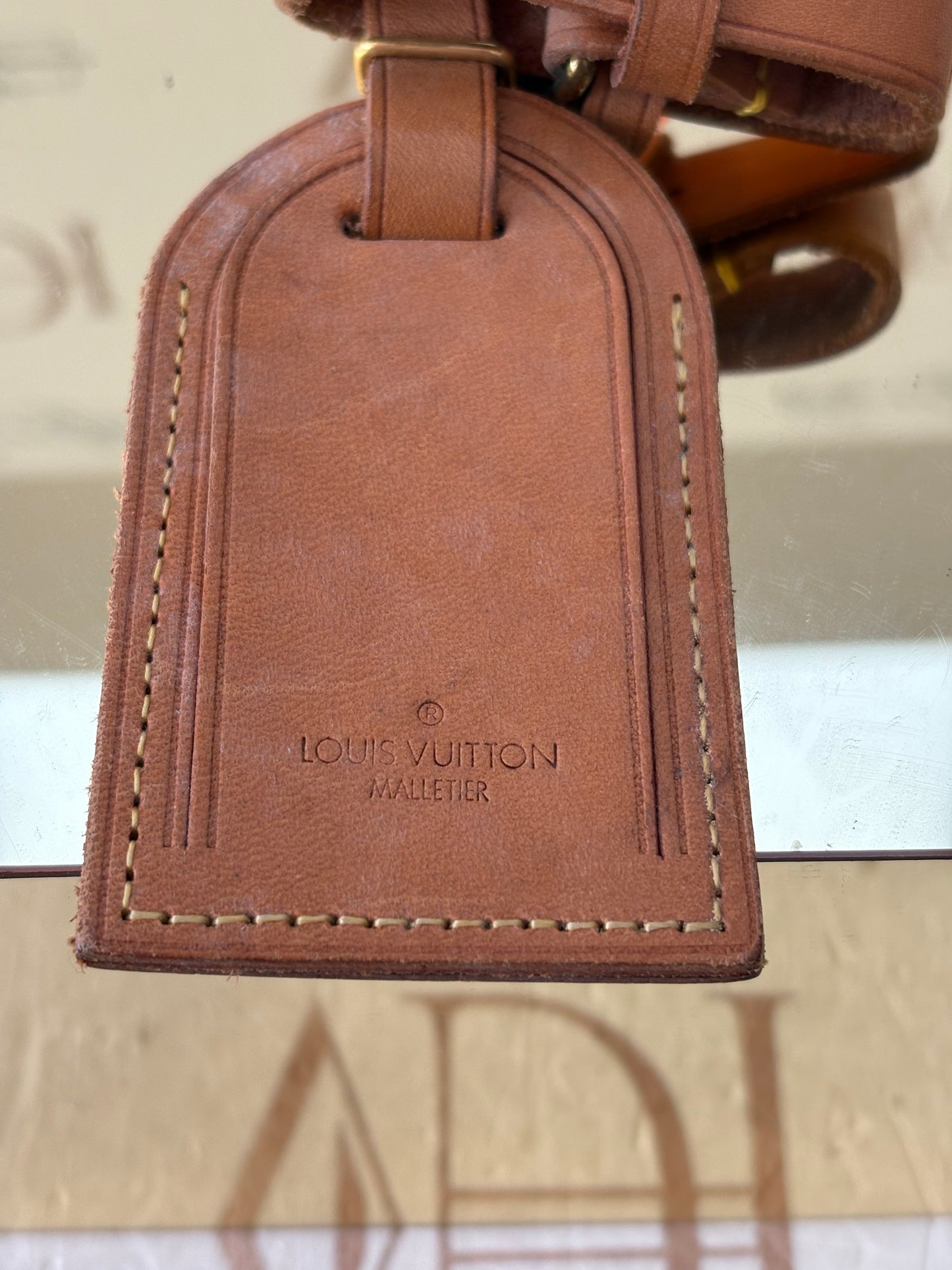 Louis Vuitton Keepall Tag + Chiudimanici
